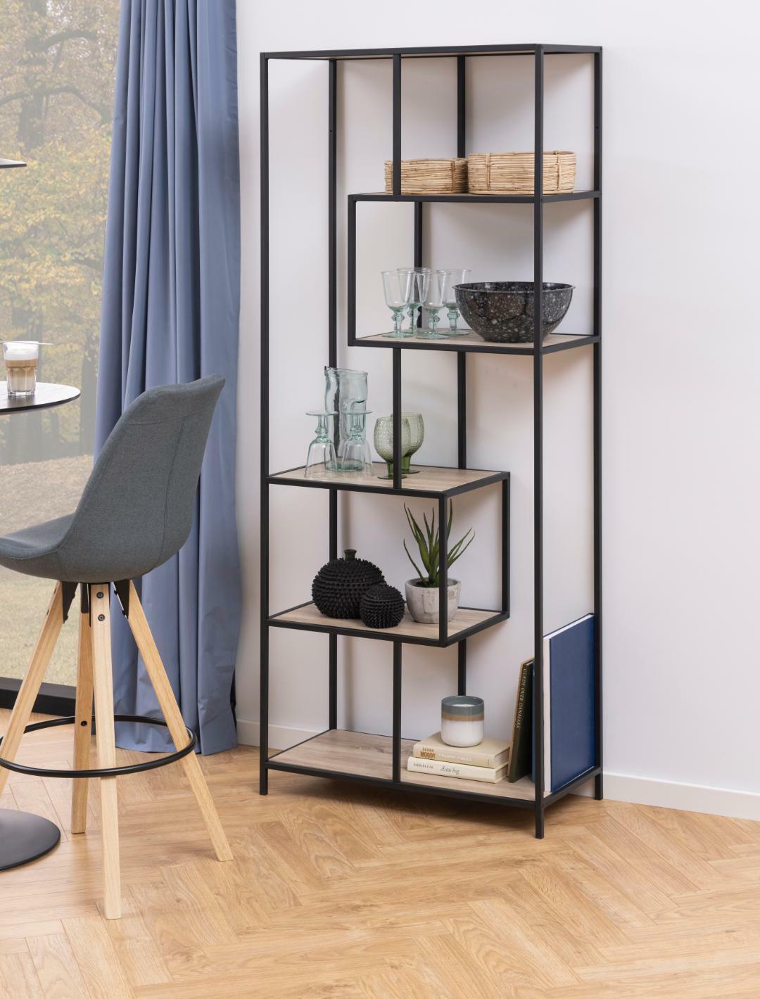 Raft Norsica Sevferi 104 (Stejar Sonoma + Negru)