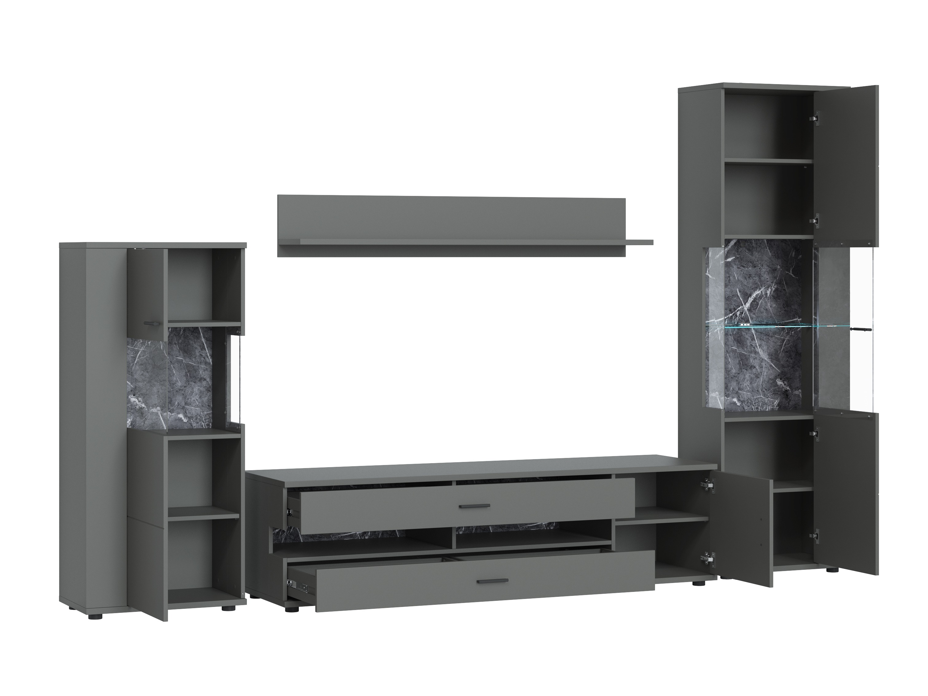 Set de living Ontario 161 (Grafit)