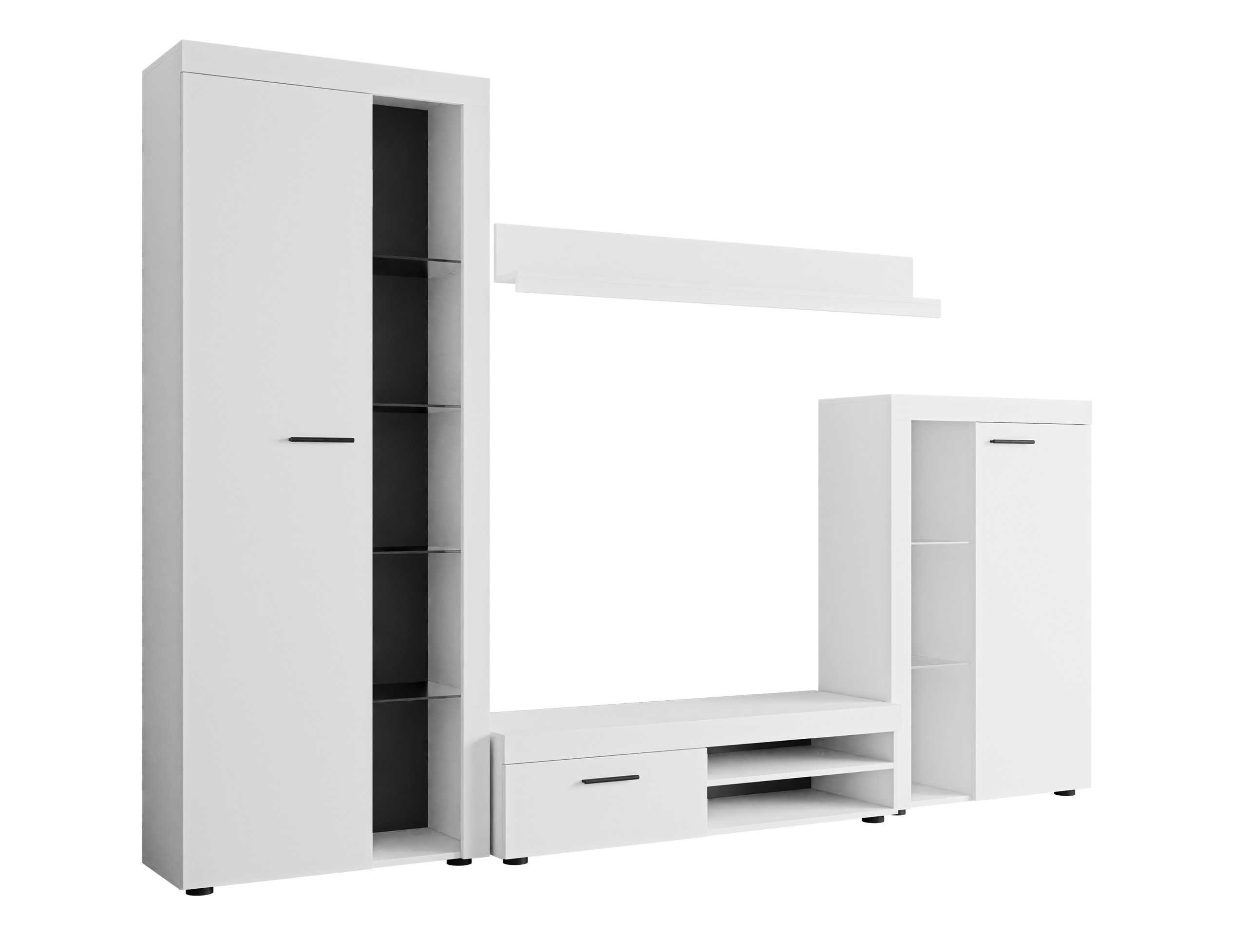 Set de living Univio (Alb)