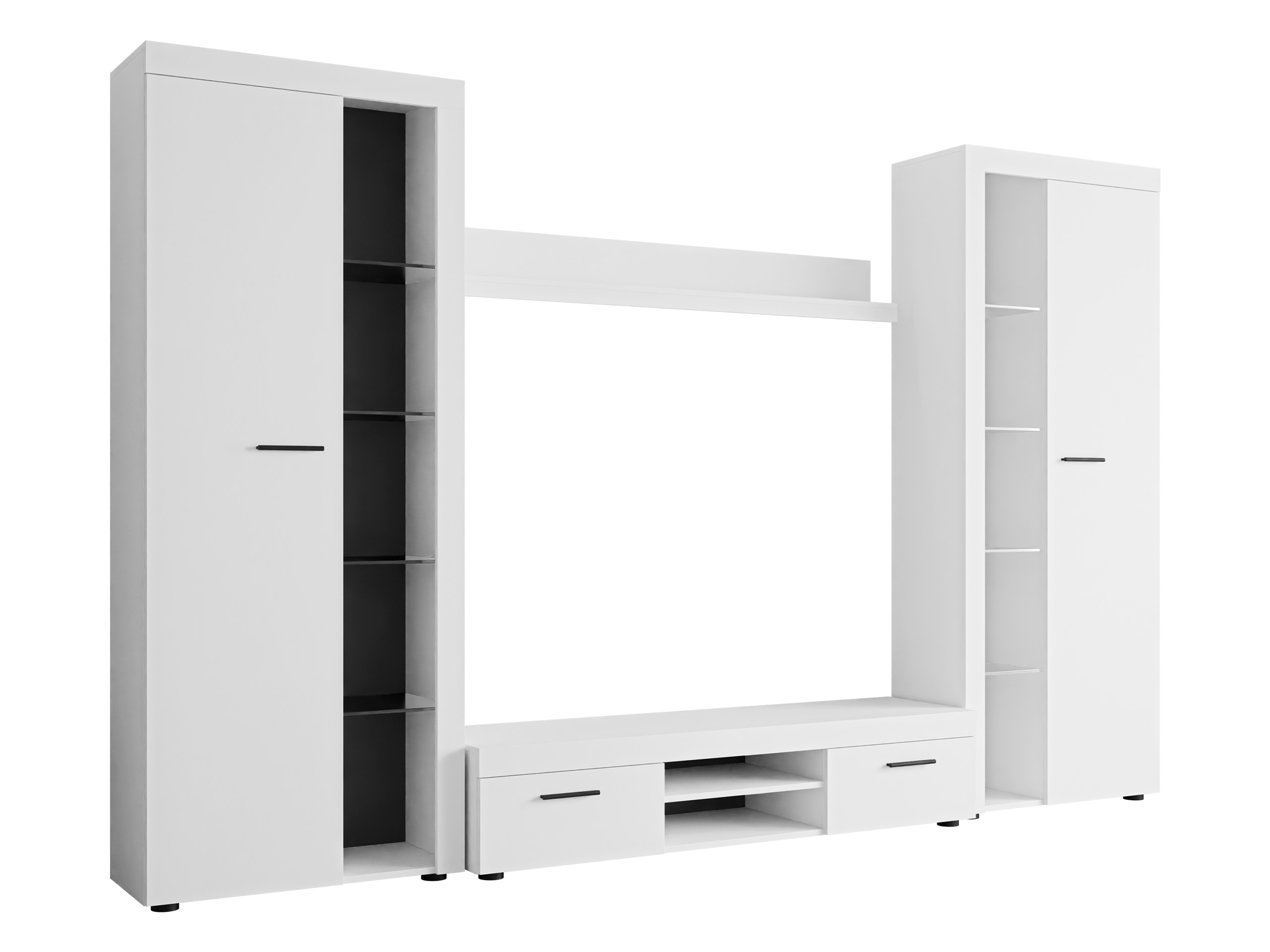 Set de living Univio II (Alb)