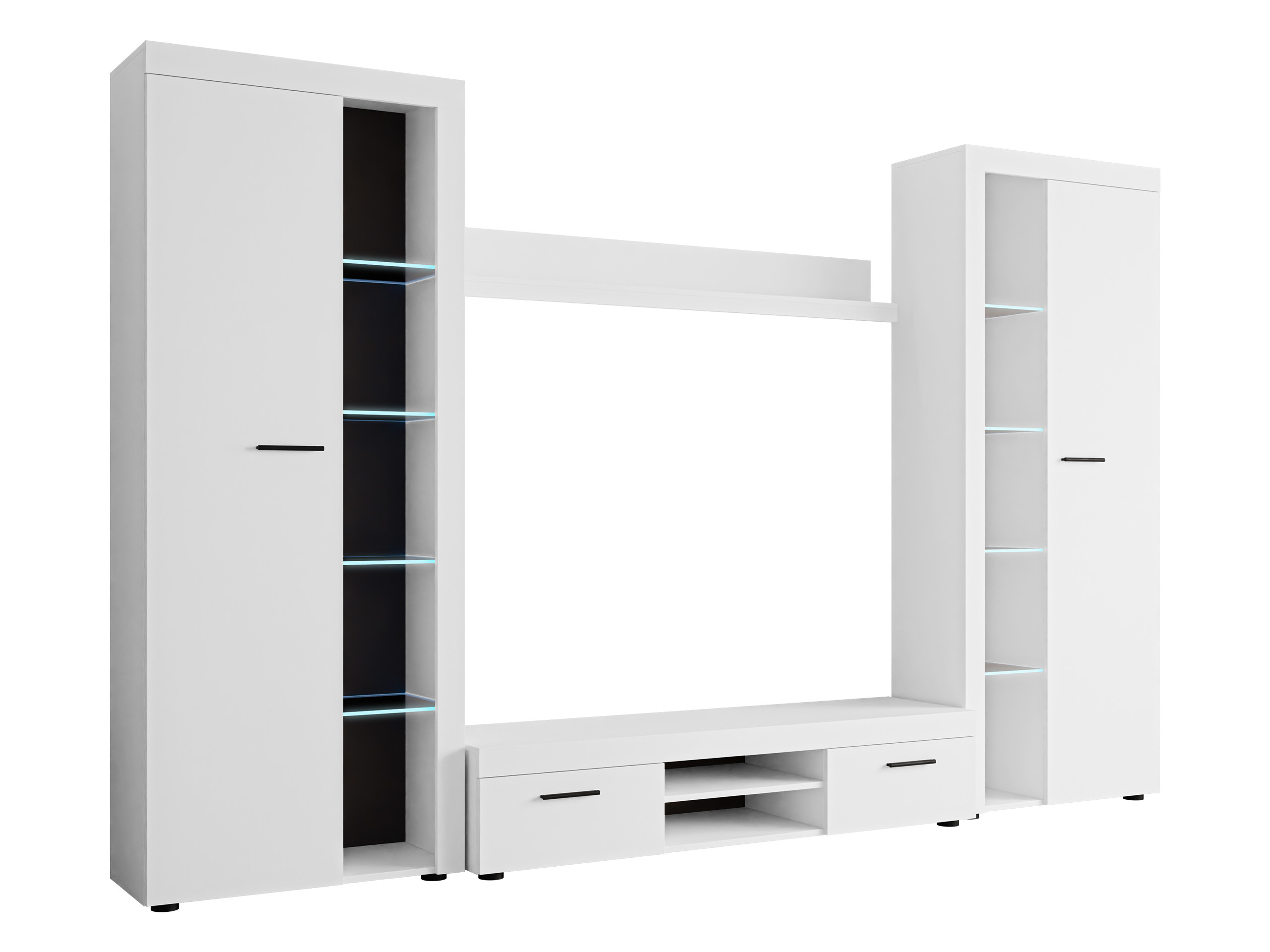 Set de living Univio II (Alb)