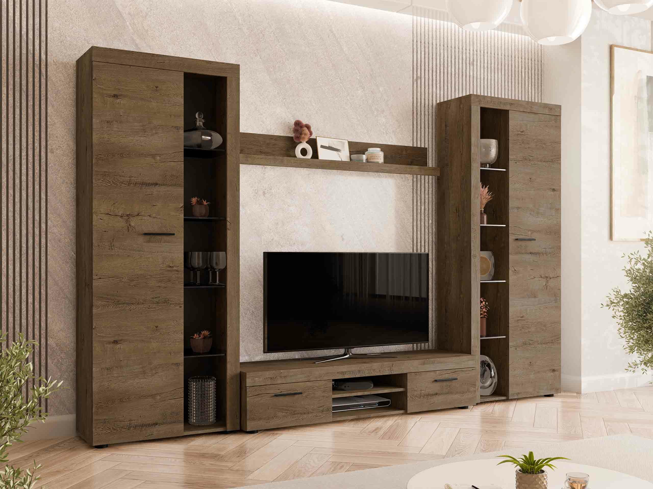 Set de living Univio II (Stejar lefkas)