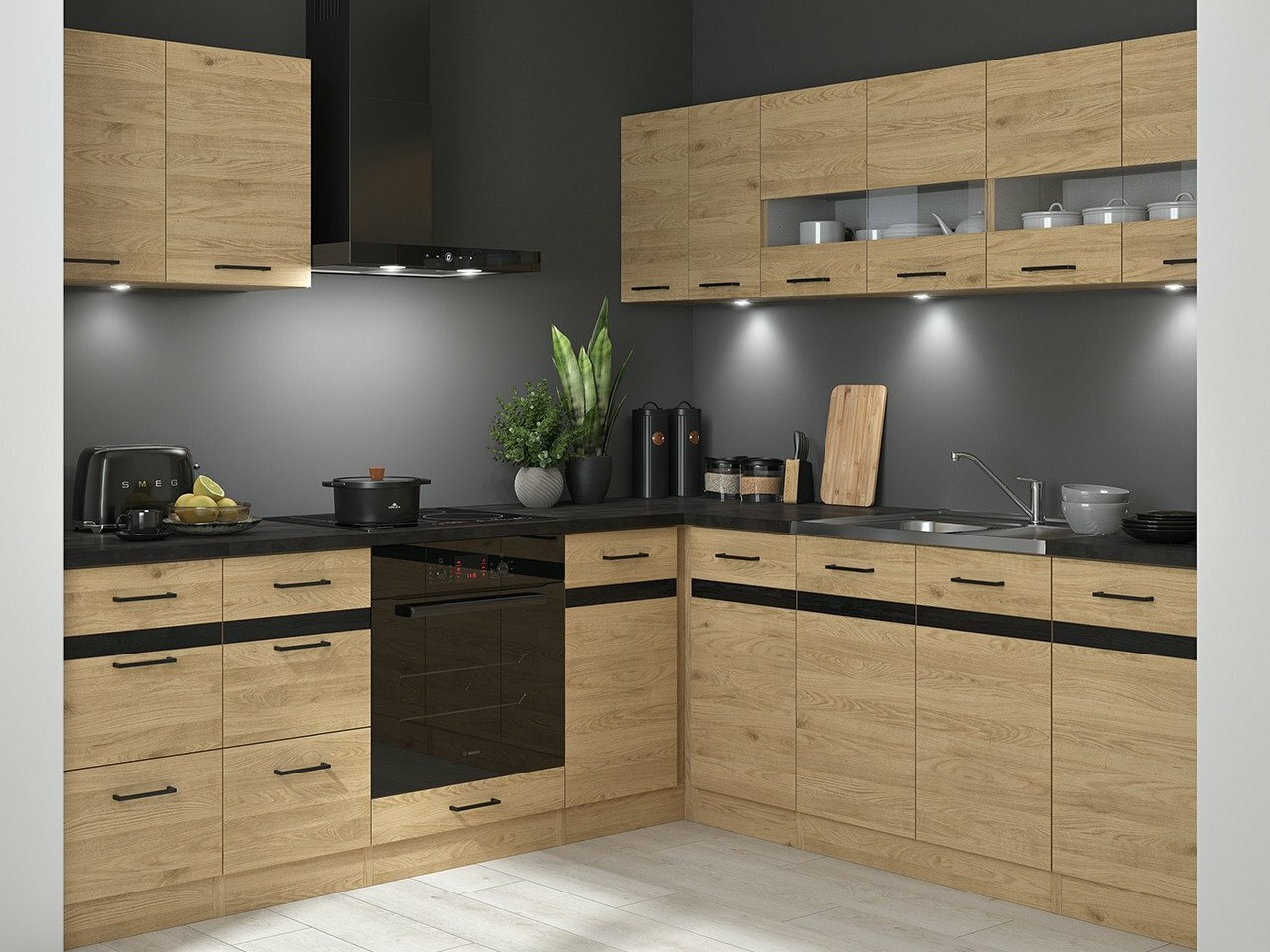 Set de bucătărie modular Berna 123