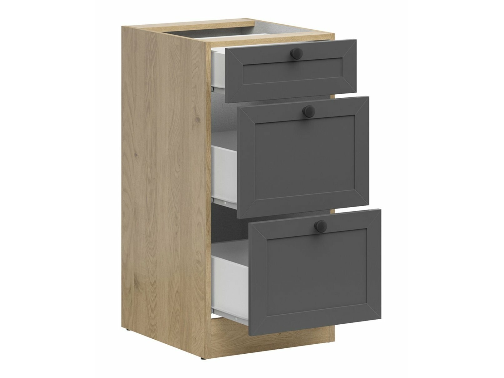 Set de bucătărie modular Classic Grey Oak 120