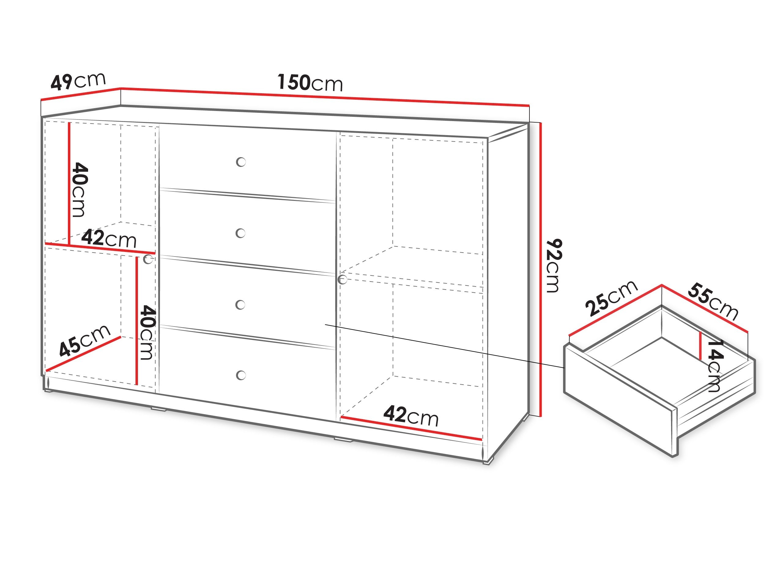 Comodă Comfivo Lenitas I