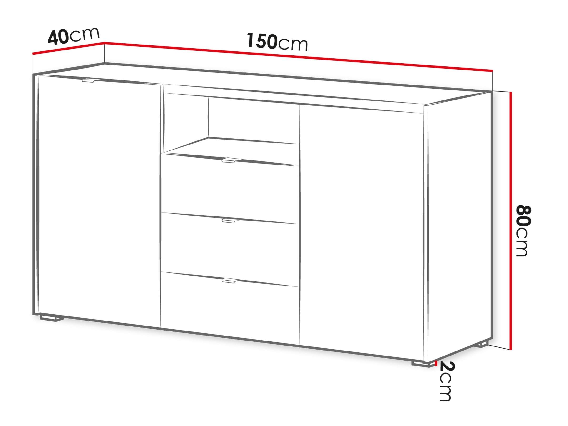 Comodă Comfivo Ordo I