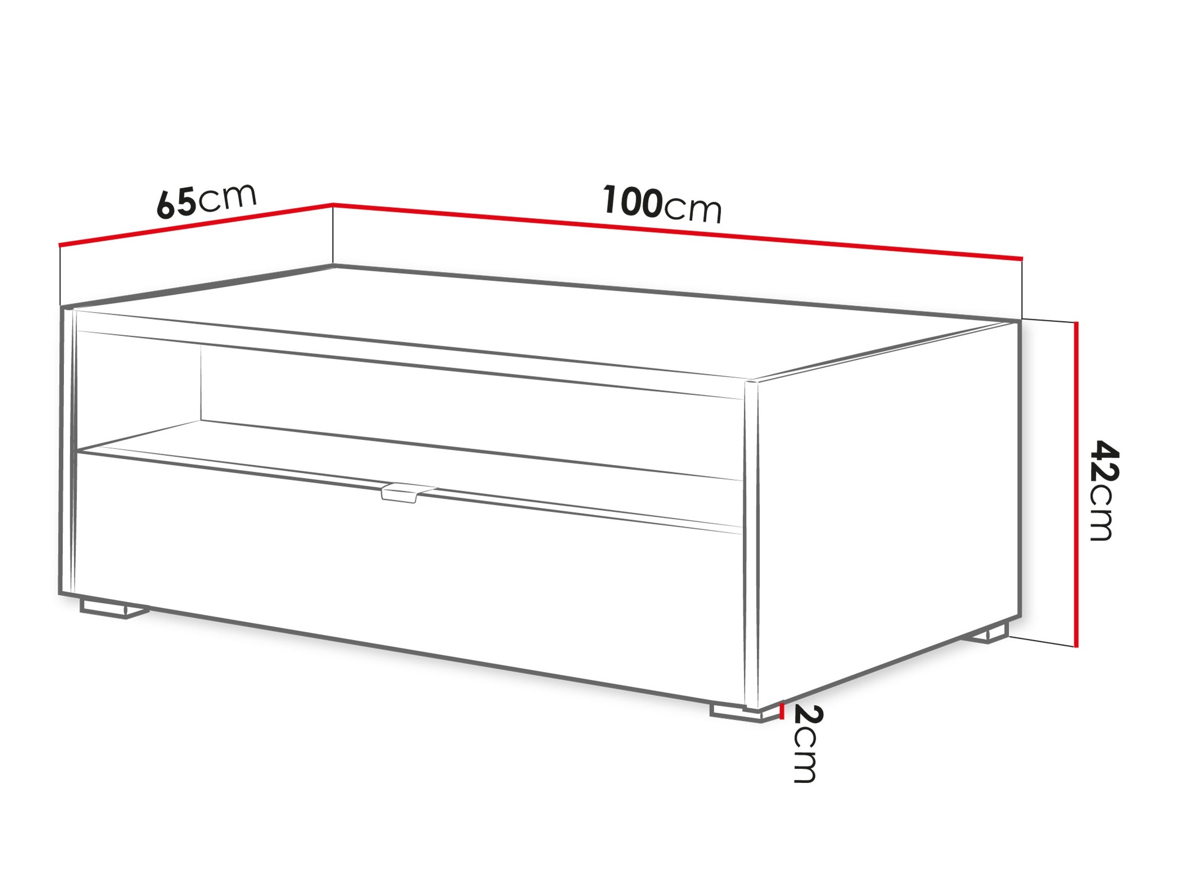 Măsuță de cafea Comfivo Ordo