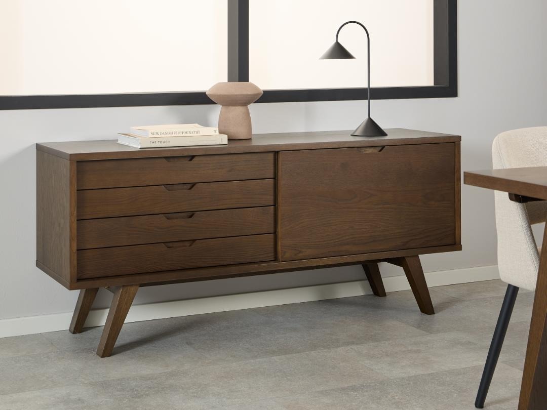 Comodă Norsica Albene 107 (Nuc)