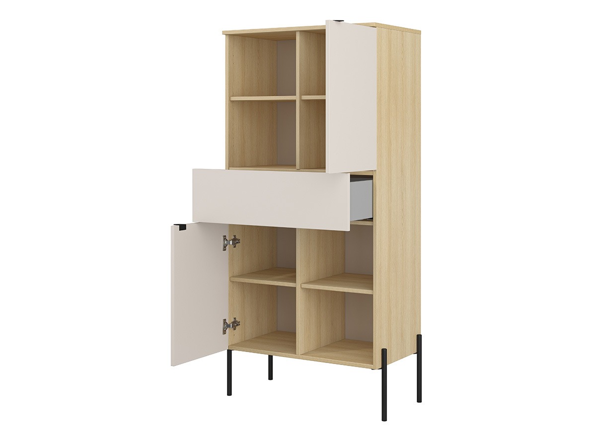 Set de living Levtenu 118 (Stejar + Cașmir)