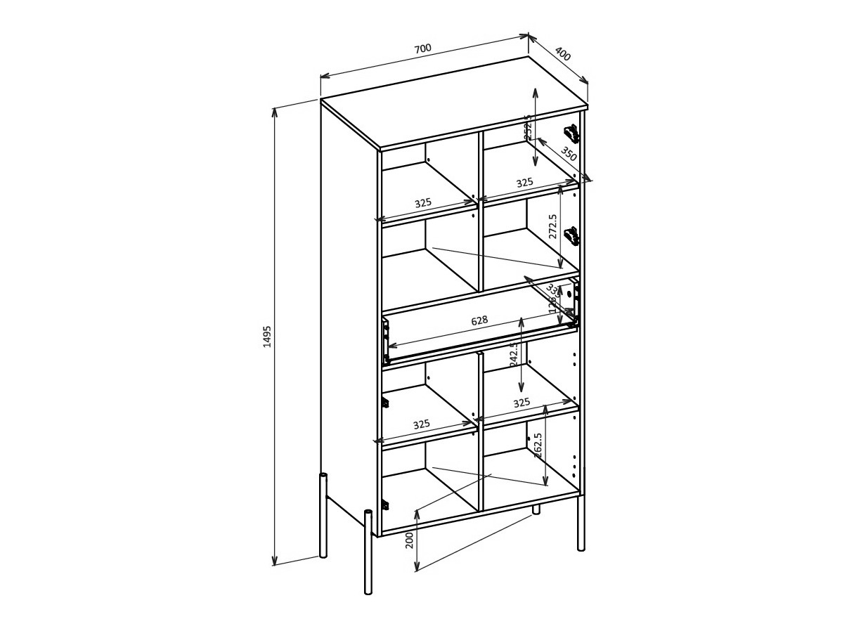 Set de living Levtenu 118 (Stejar)