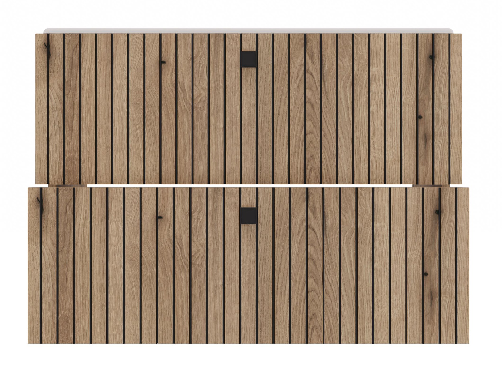 Cabinet atârnat pentru baie Mandeville 315 (Stejar)