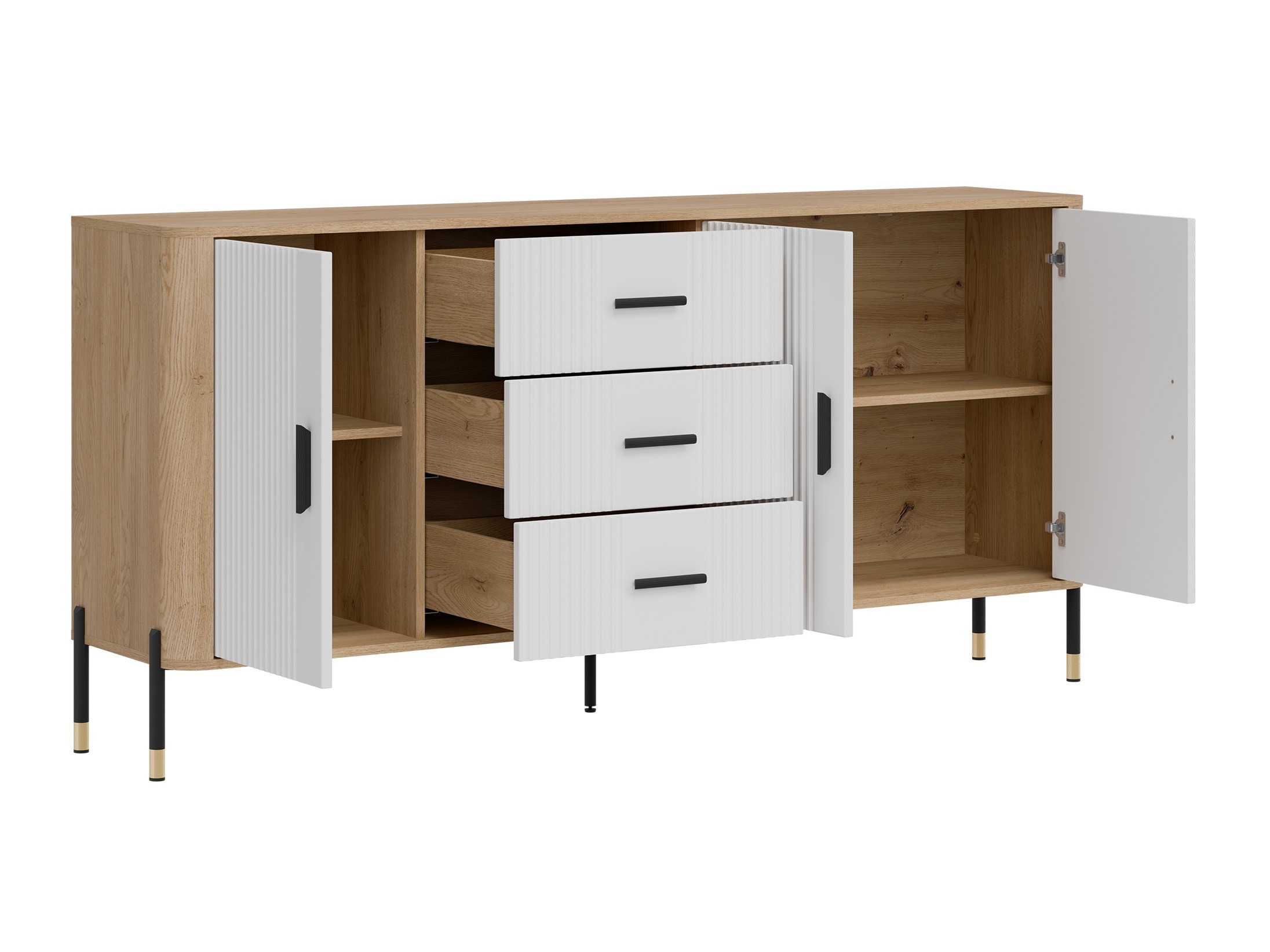 Set de living Flosora 147 (Alb)