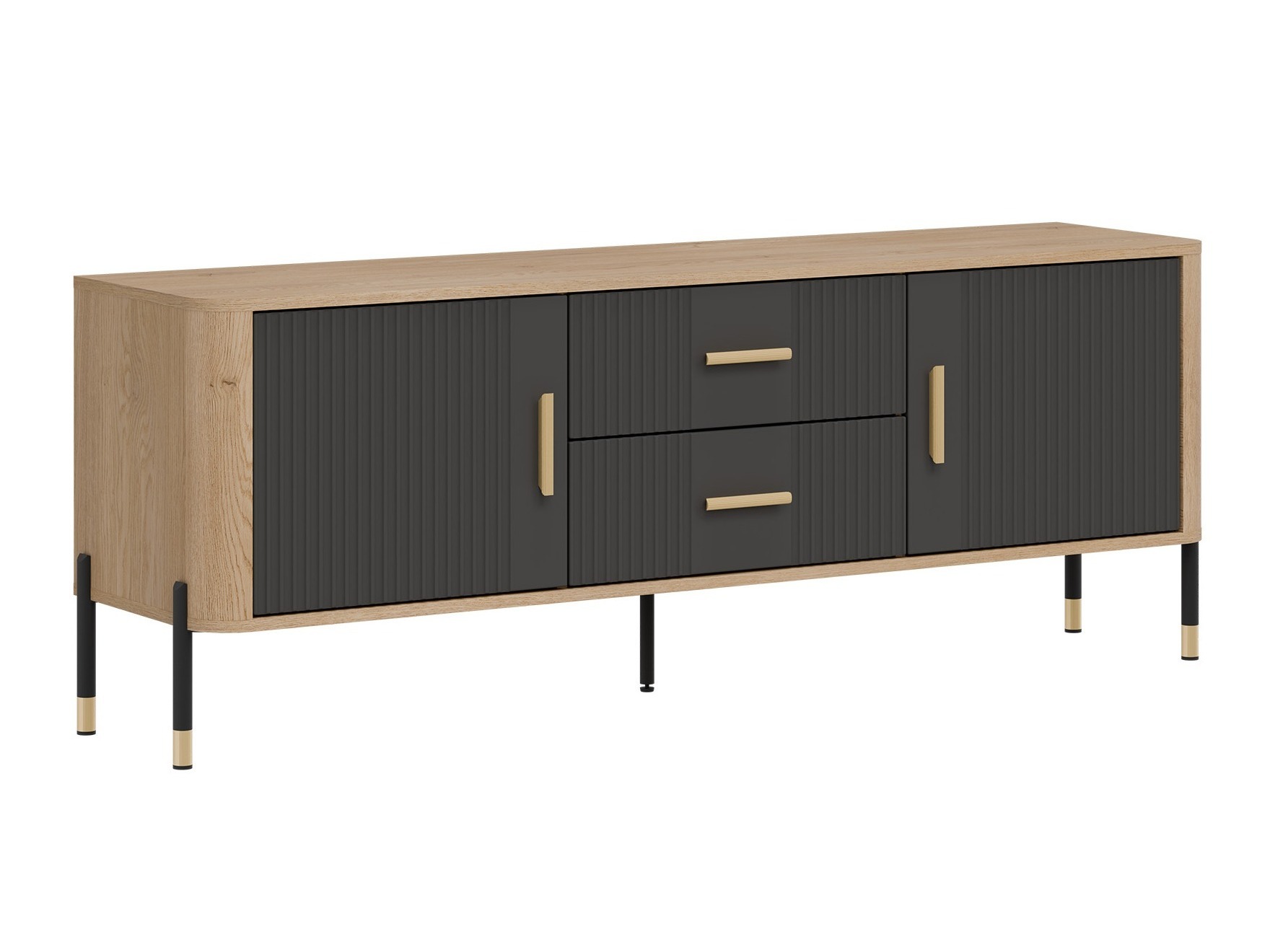 Set de living Flosora 147 (Antracit)