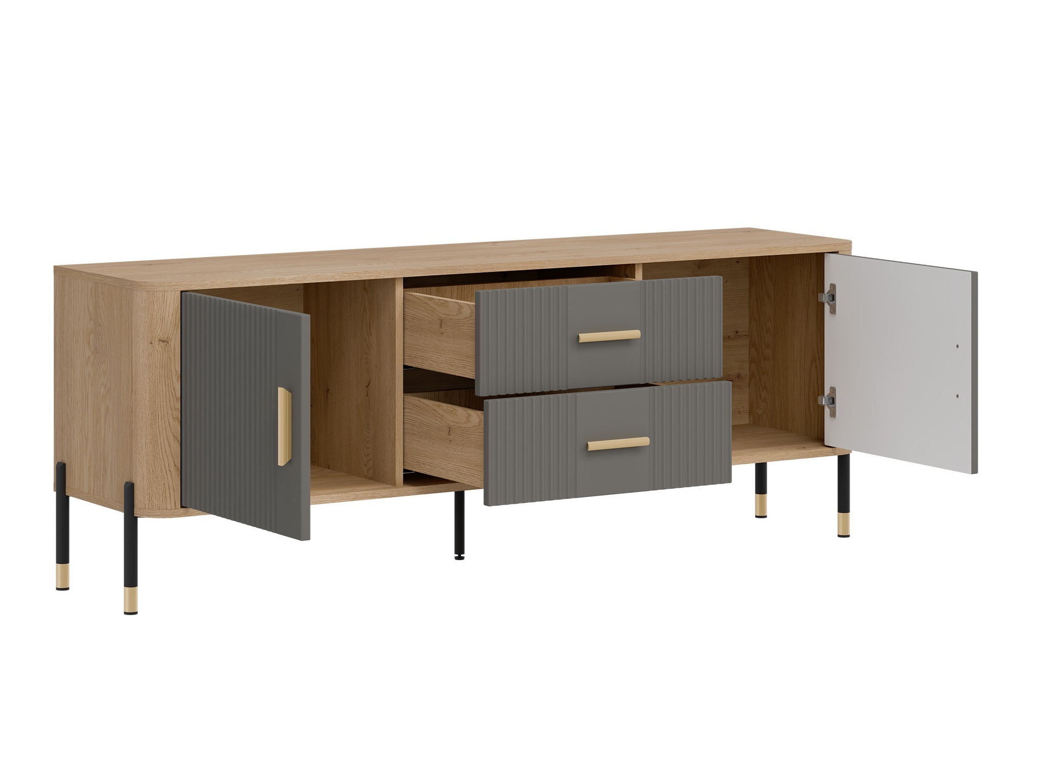 Set de living Flosora 147 (Gri)