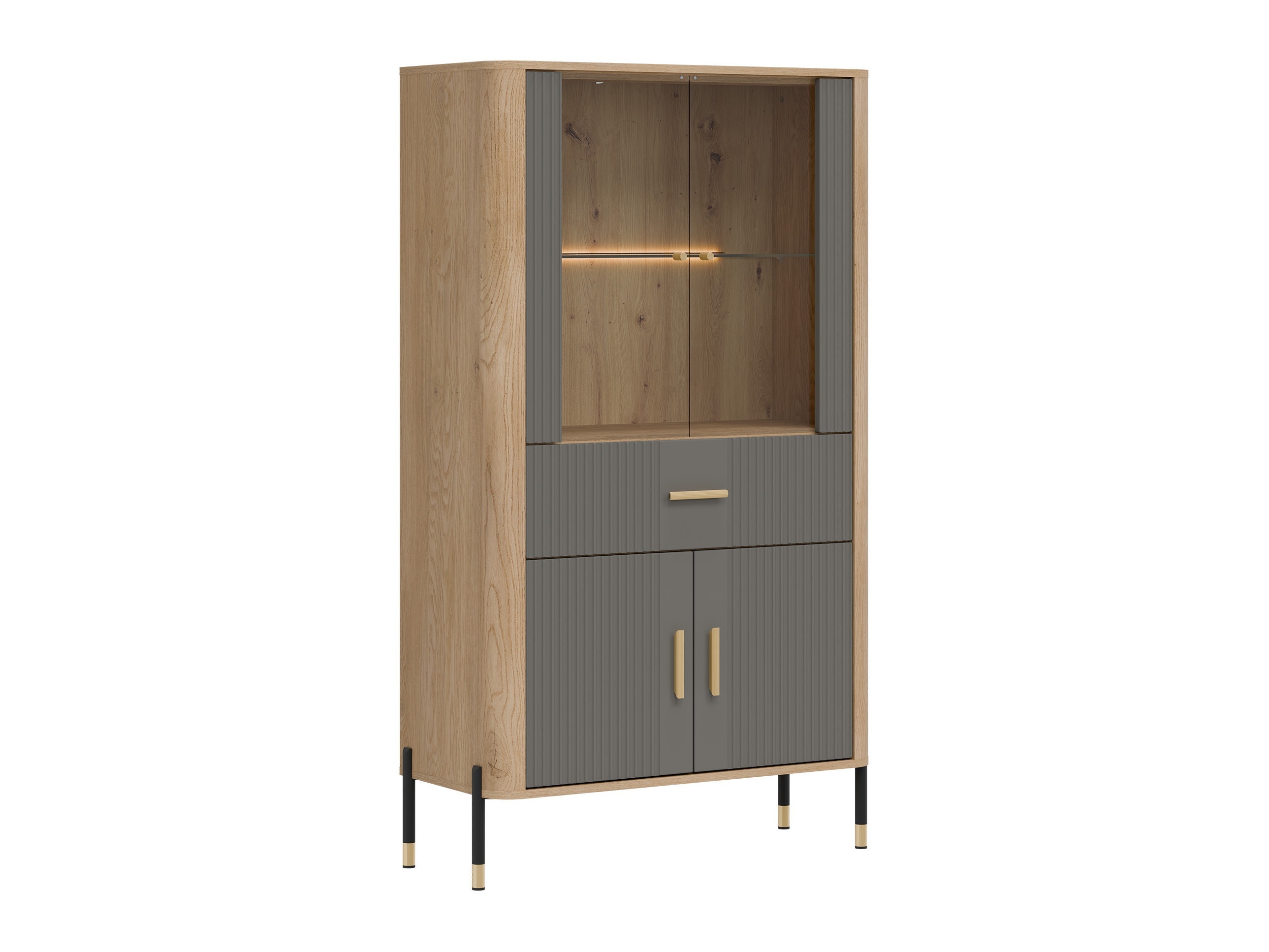 Set de living Flosora 147 (Gri)