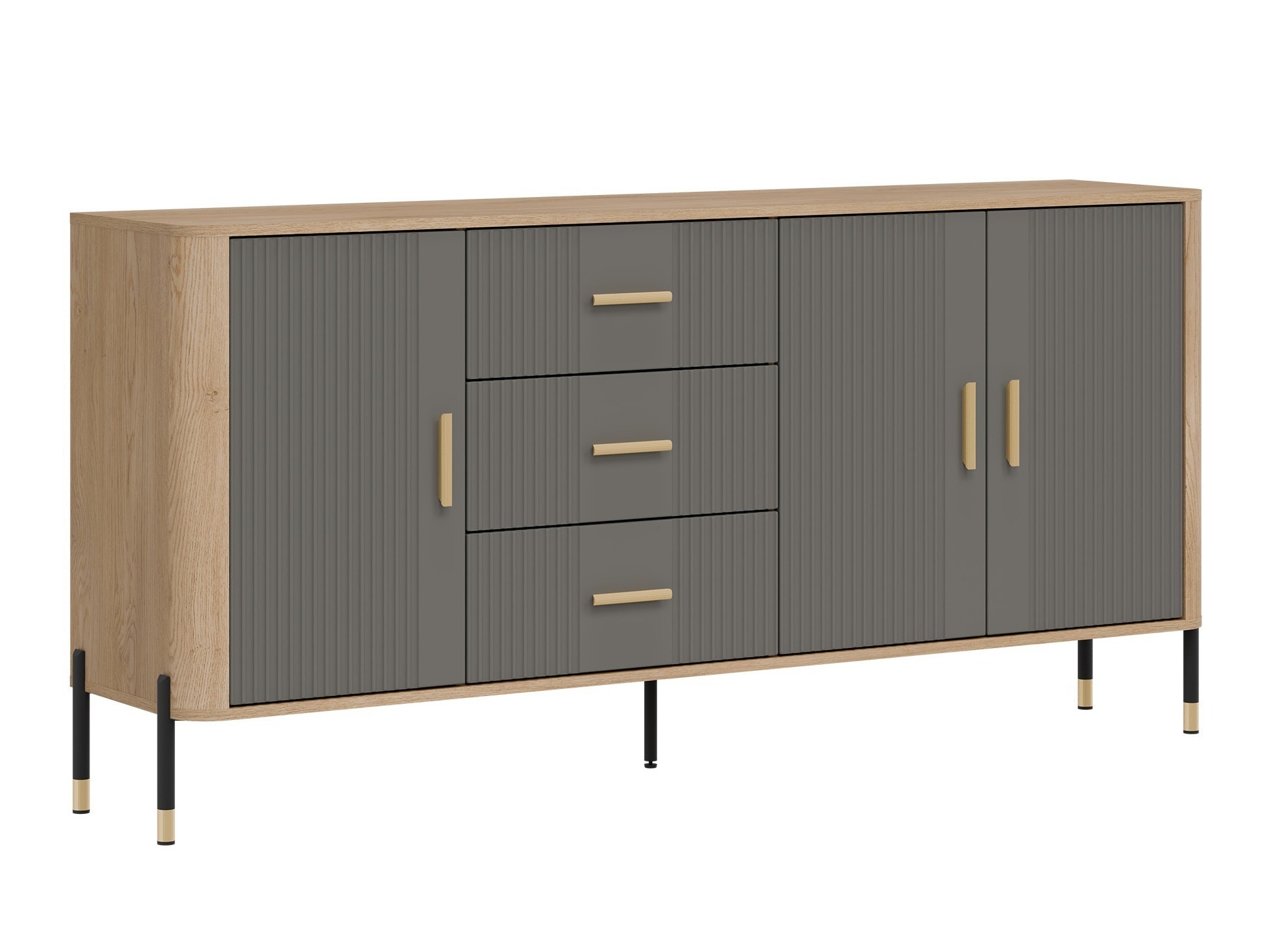 Set de living Flosora 147 (Gri)