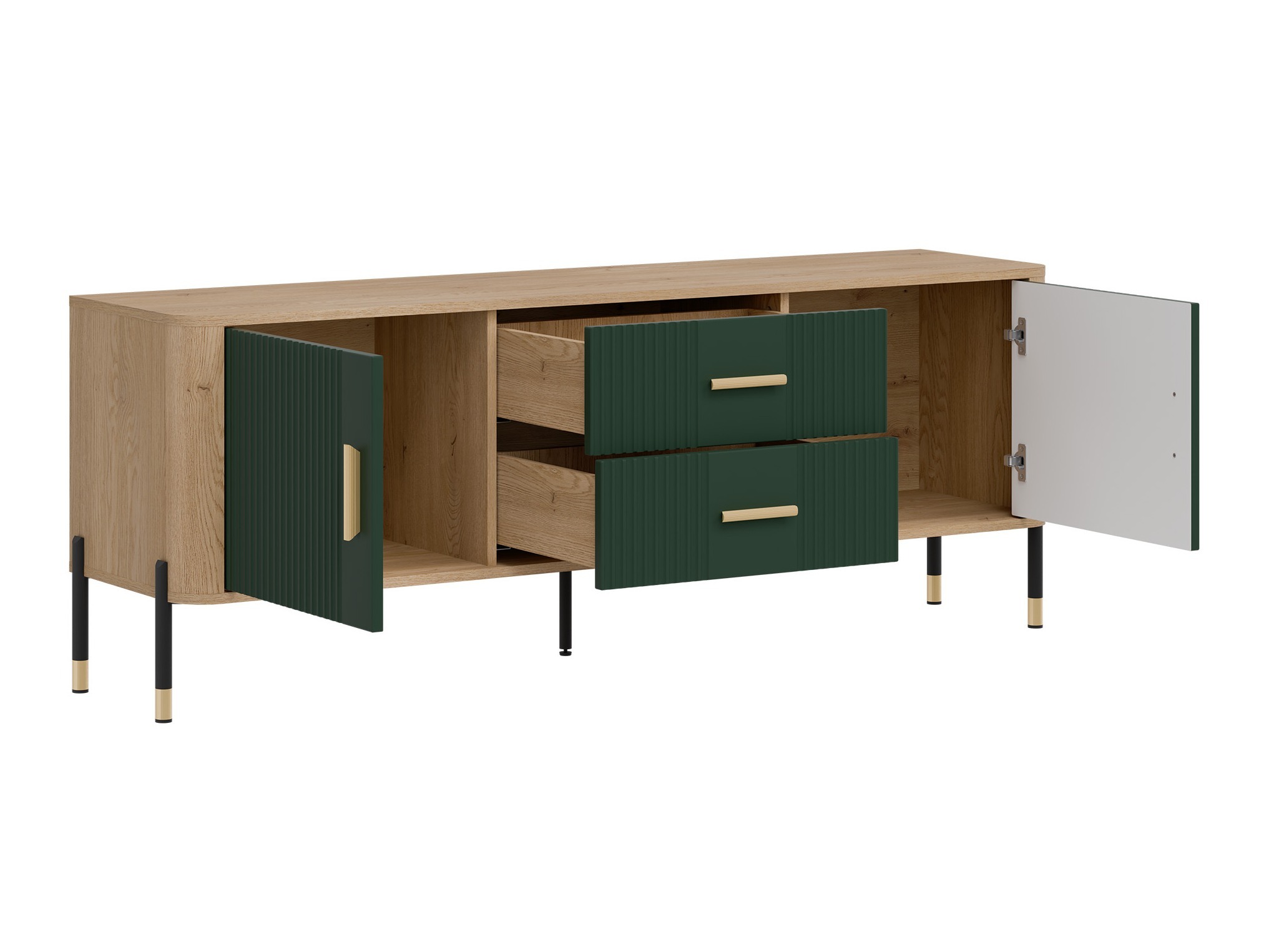 Set de living Flosora 147 (Verde)