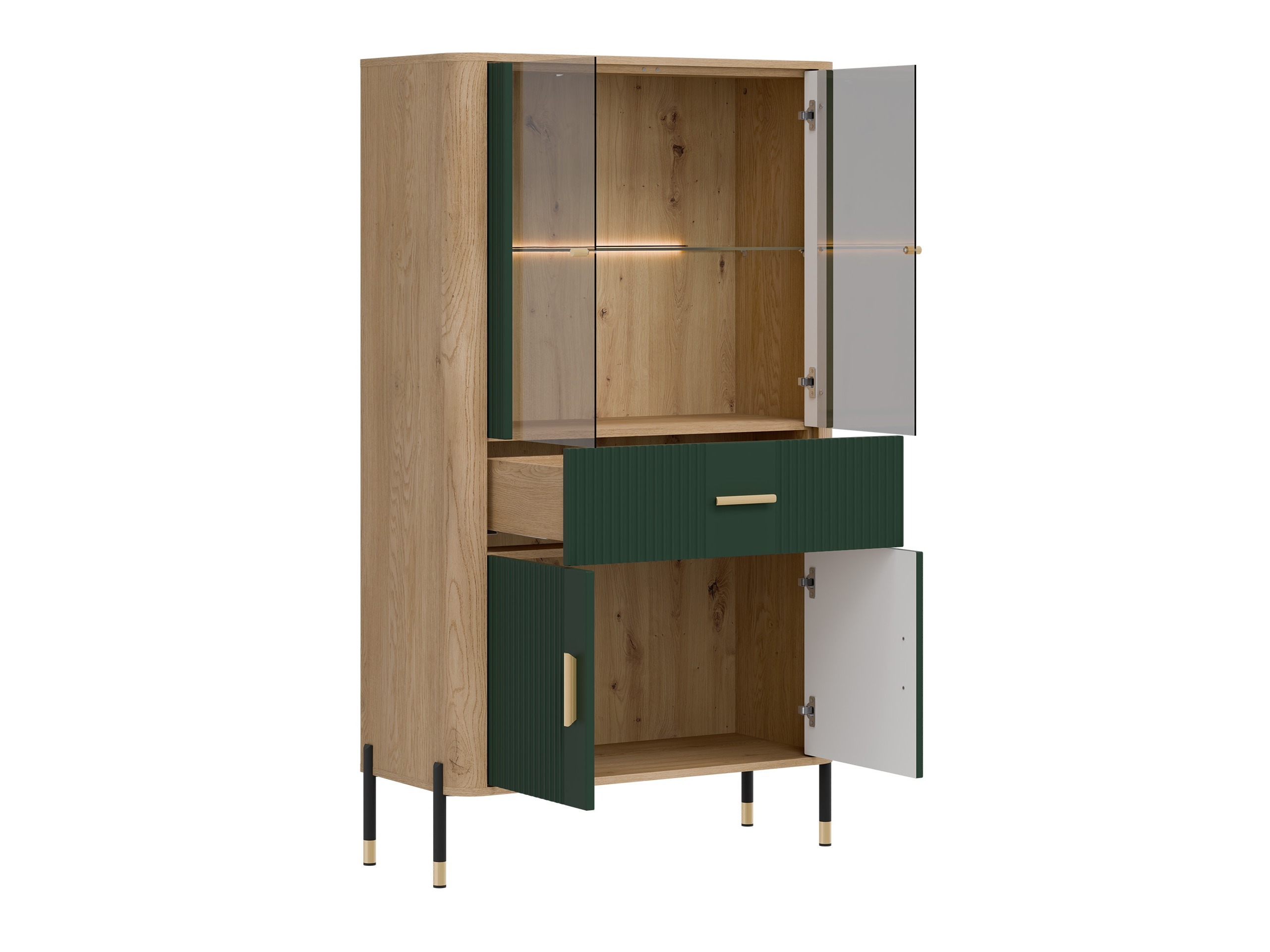 Set de living Flosora 147 (Verde)