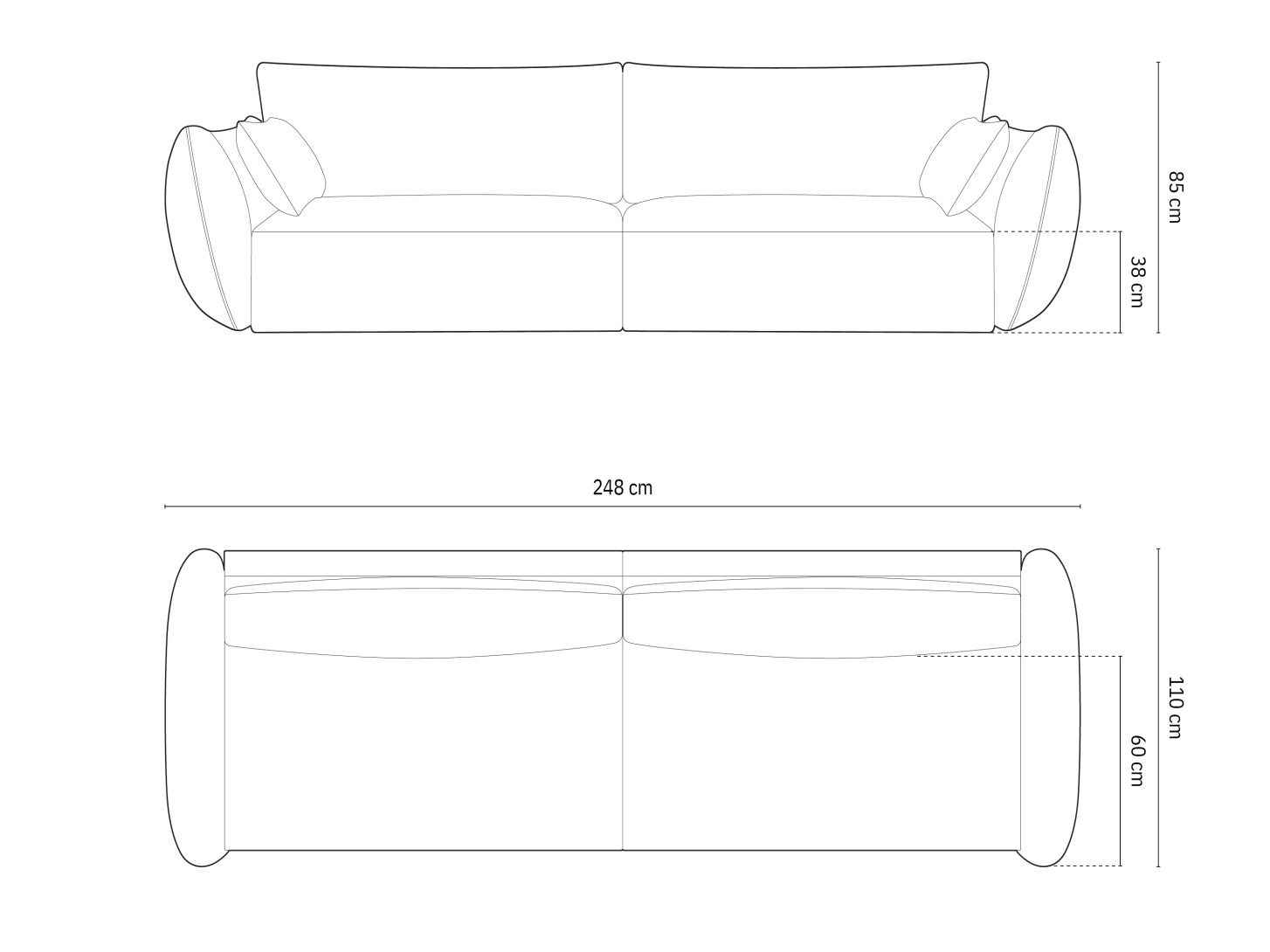 Canapea Belenoe 102 (Bluvel 78)