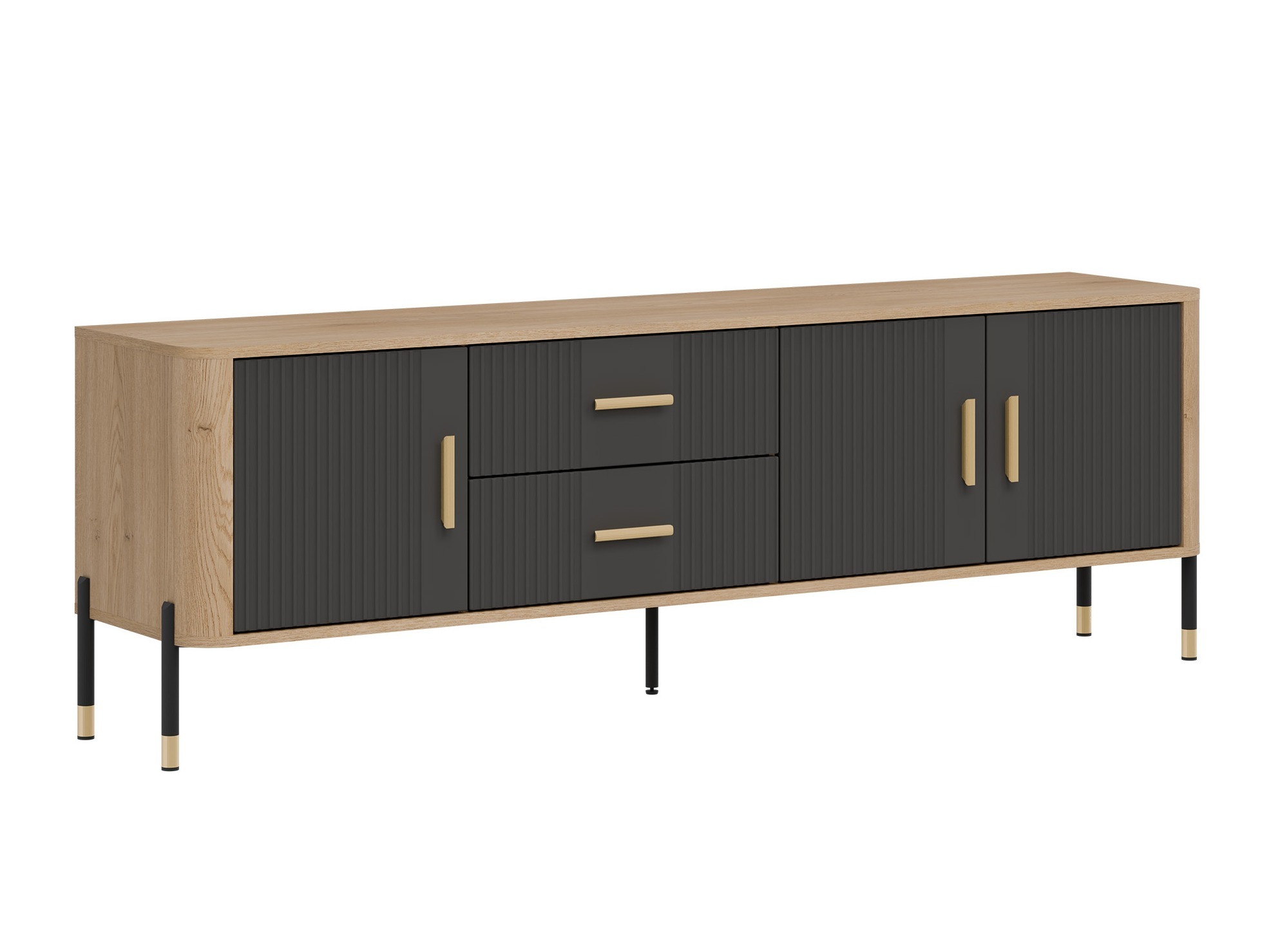 Set de living Flosora 148 (Antracit)