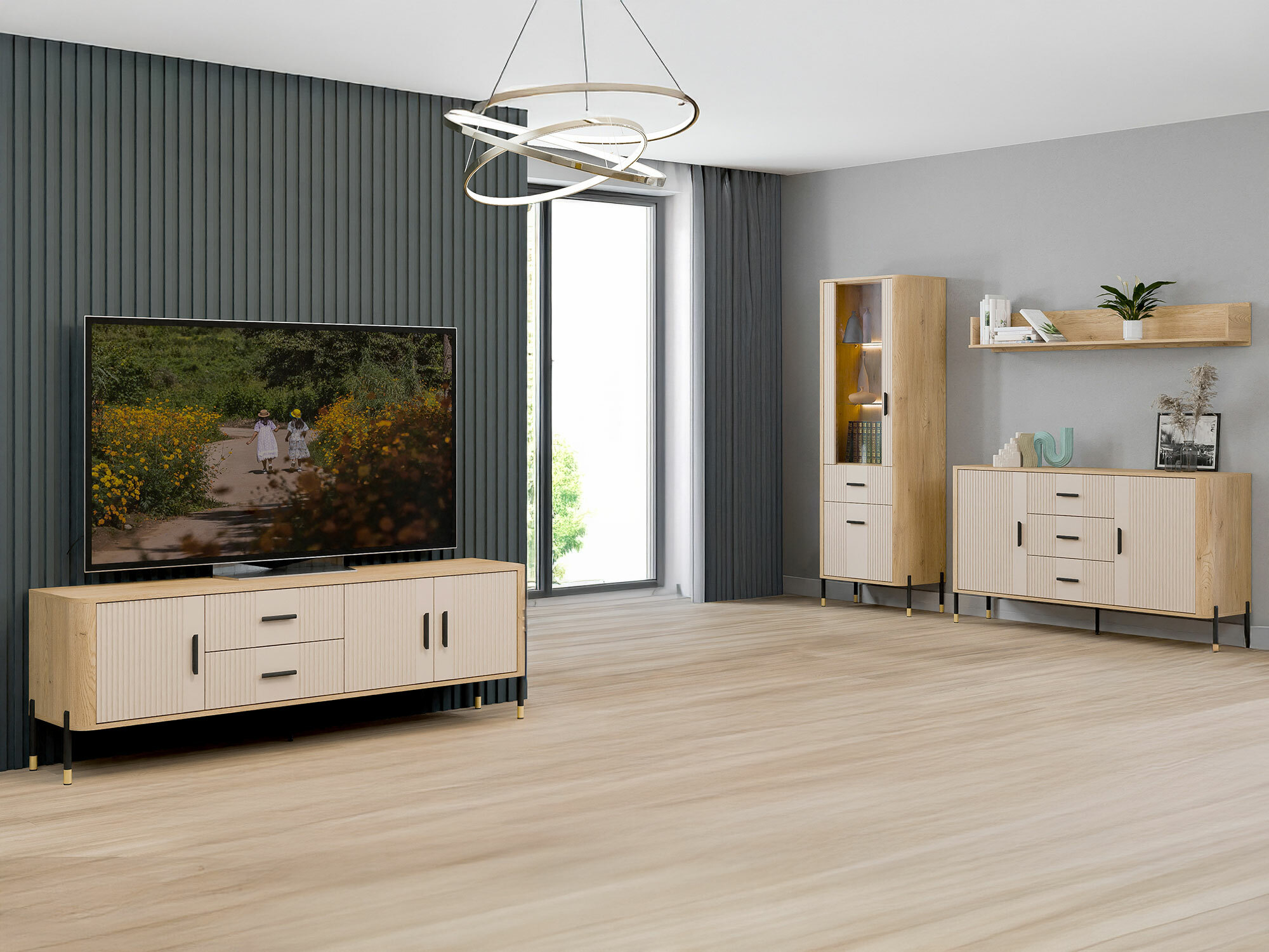 Set de living Flosora 148 (Cașmir)