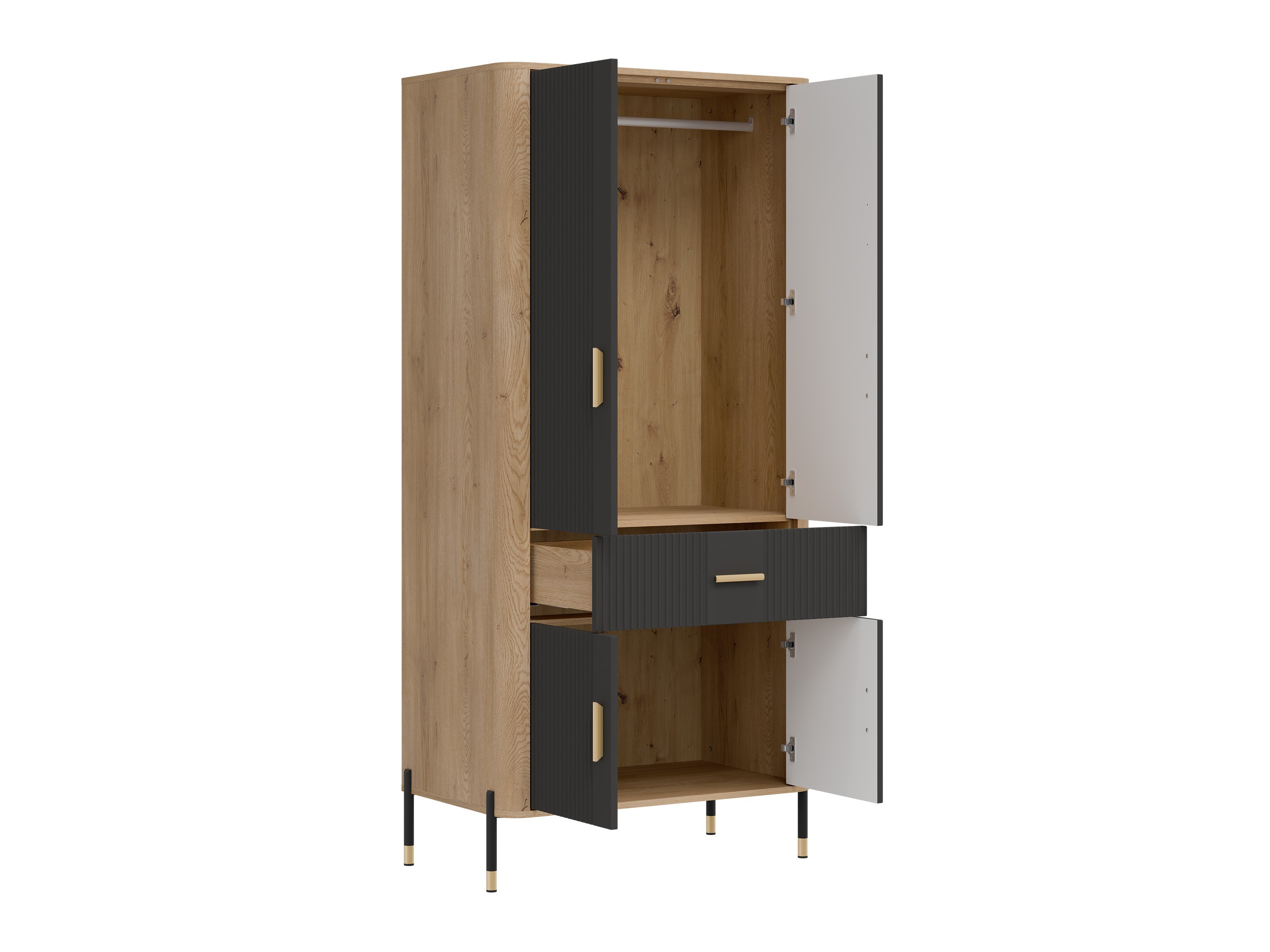 Set de living Flosora 149 (Antracit)
