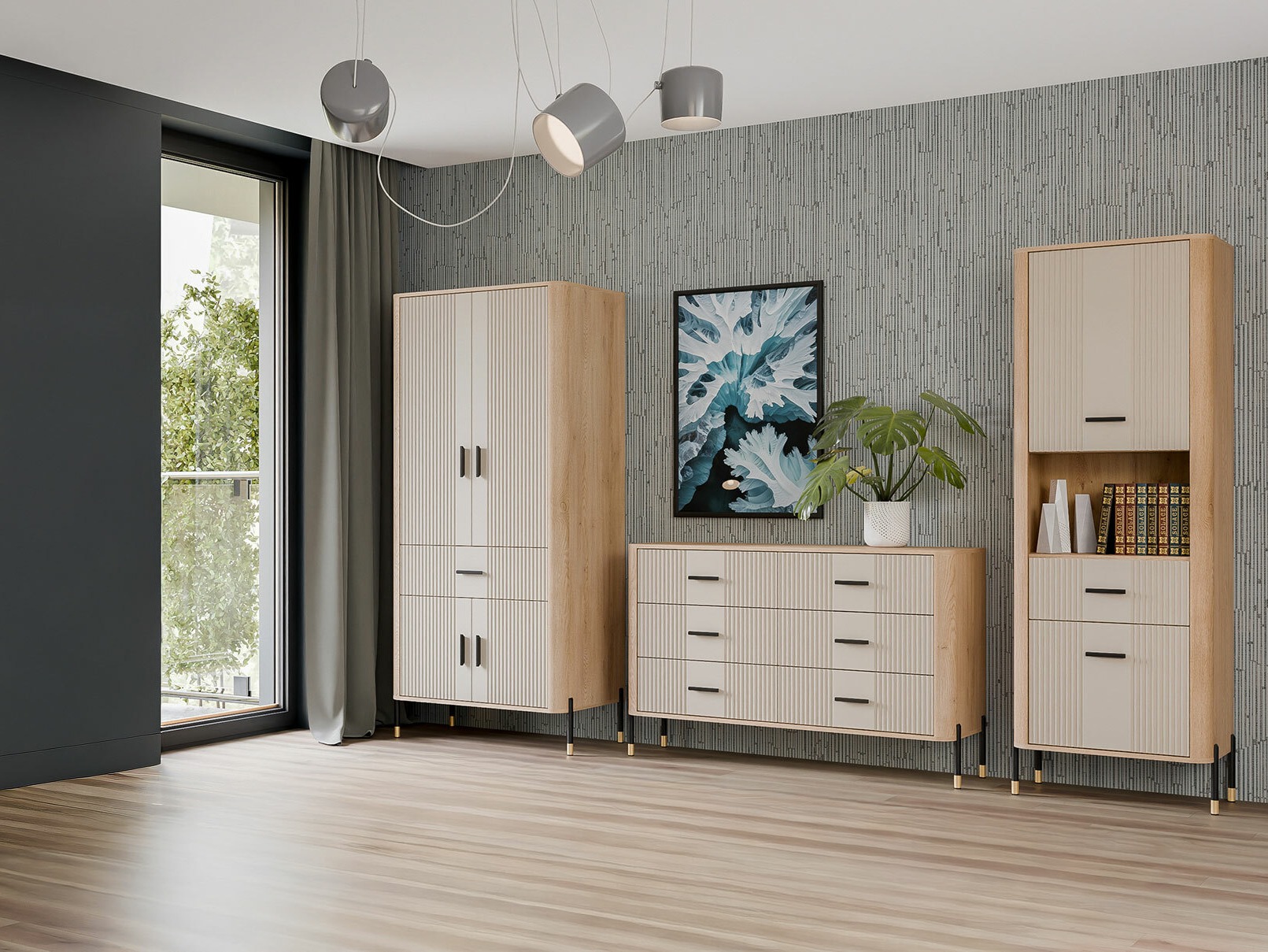 Set de living Flosora 149 (Cașmir)