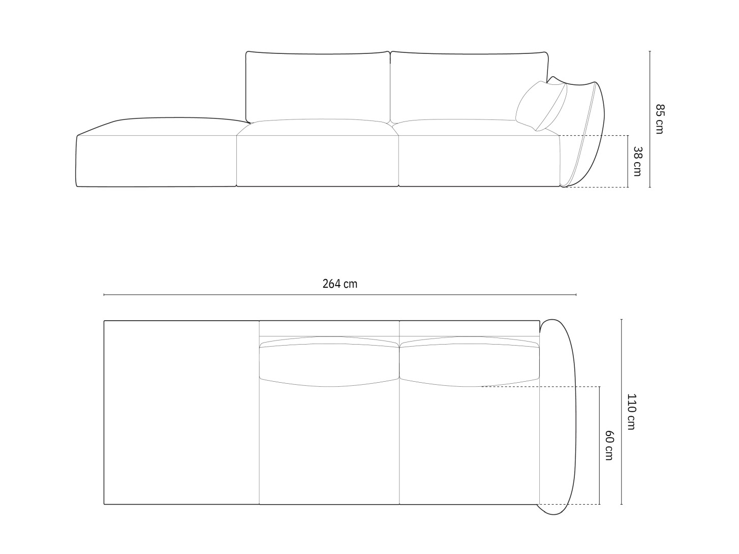 Canapea Belenoe 106 (Bluvel 68)