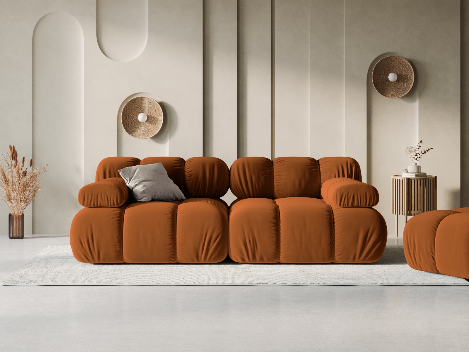 Canapea modulară Caltenu 100 (Bluvel 4215)