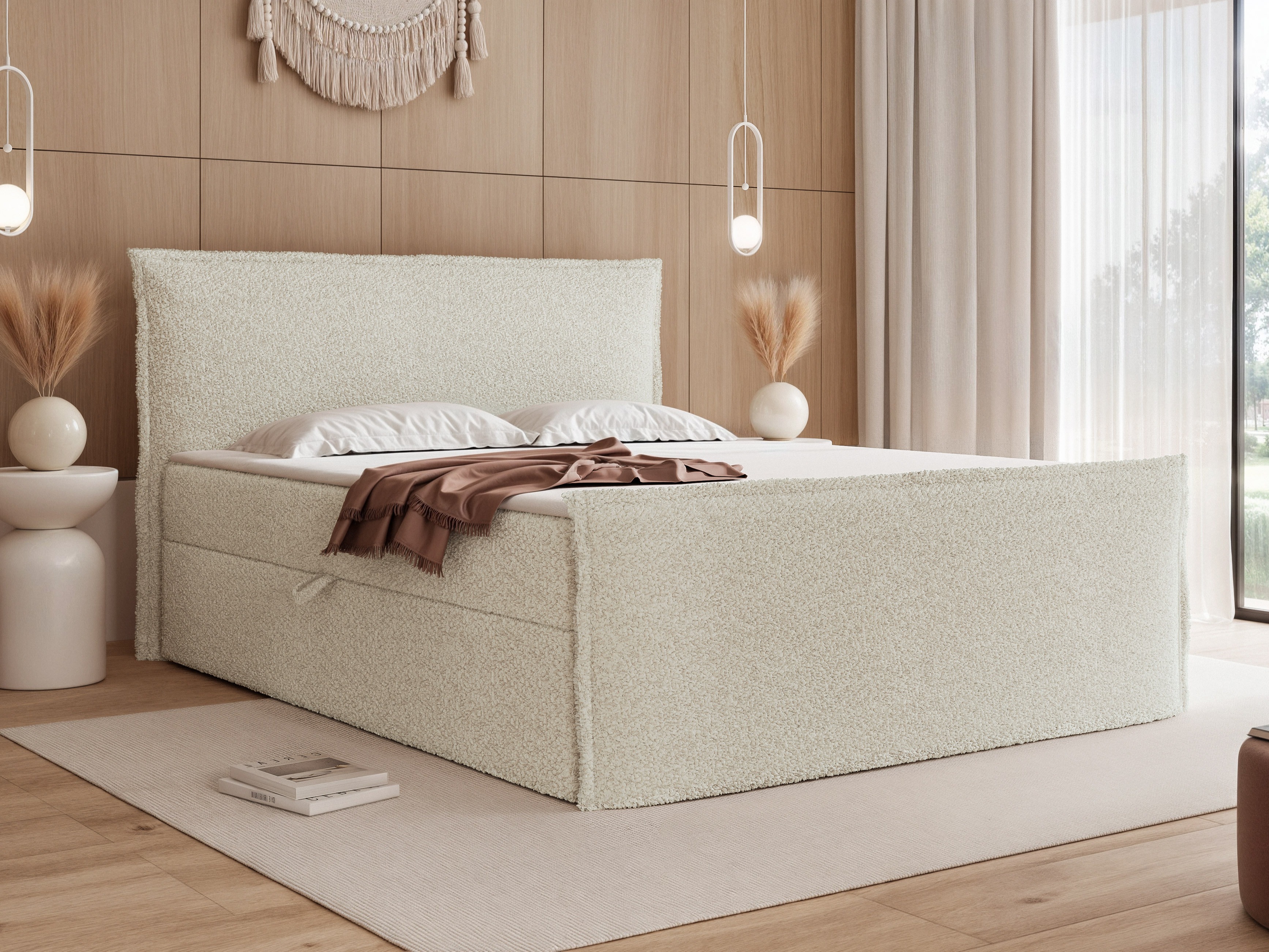 Pat boxspring Martinez 122 (Coral 15)