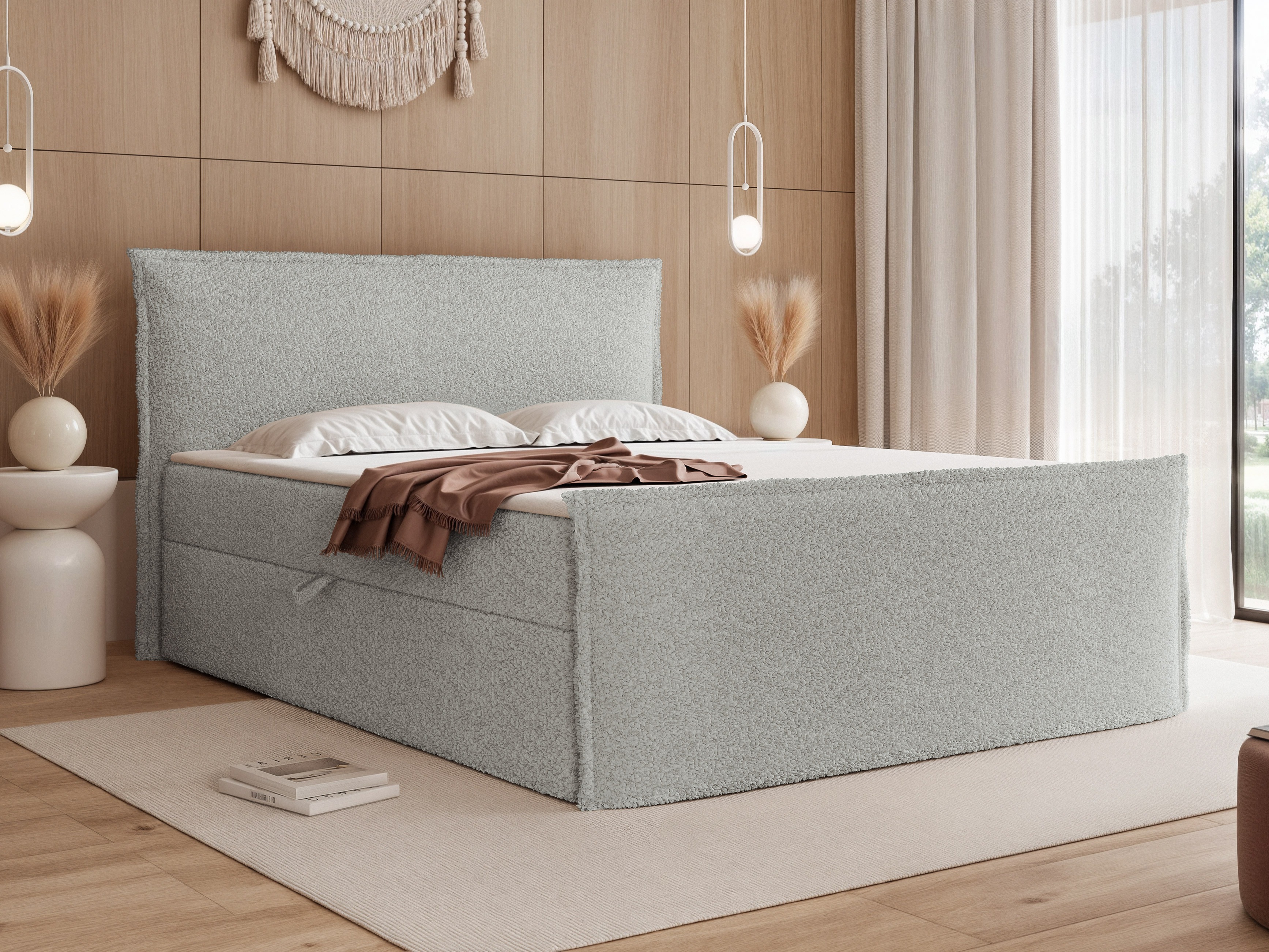 Pat boxspring Martinez 122 (Coral 85)