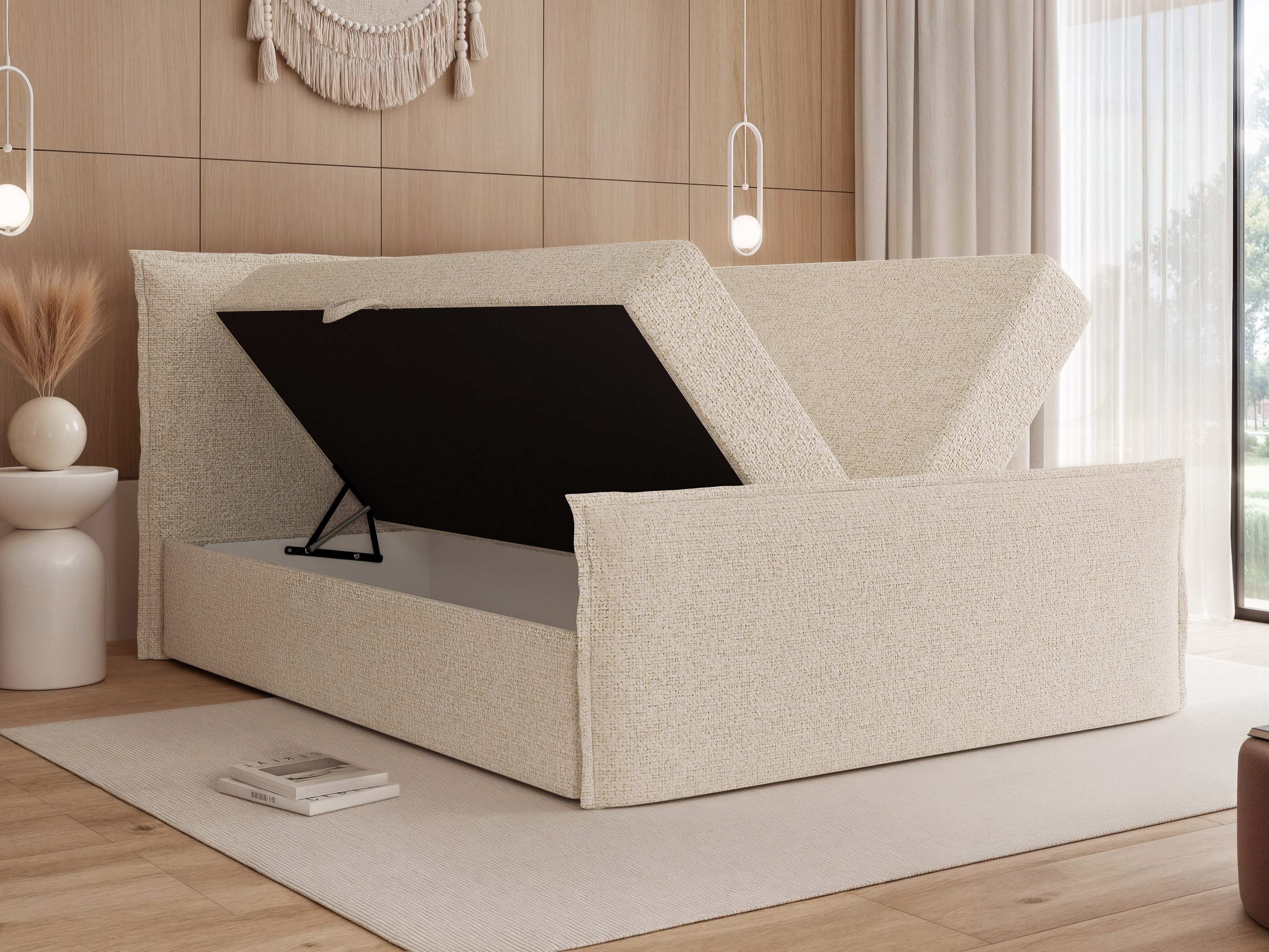 Pat boxspring Martinez 122 (Coral 85)