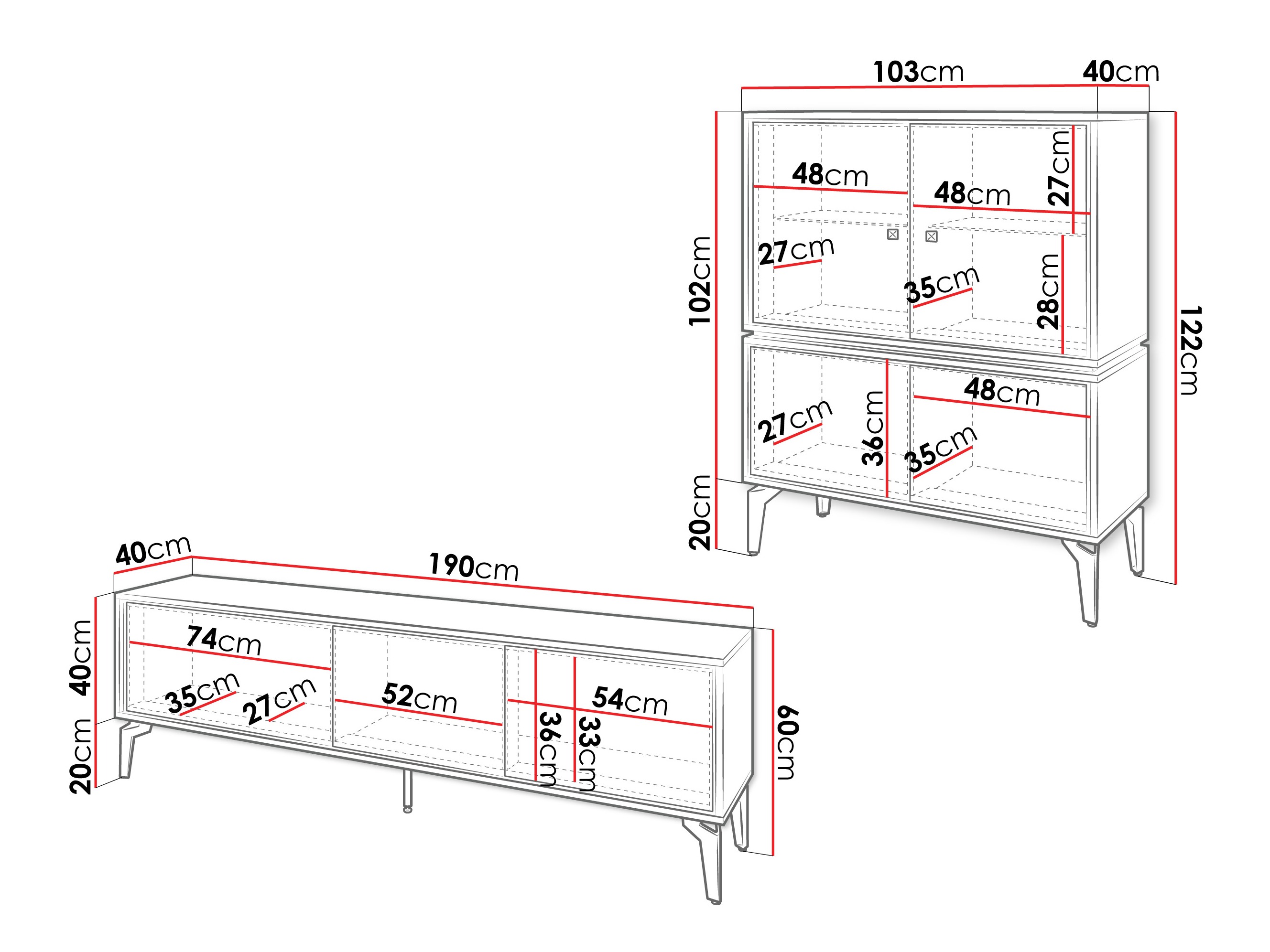 Set de living Cornovu 105