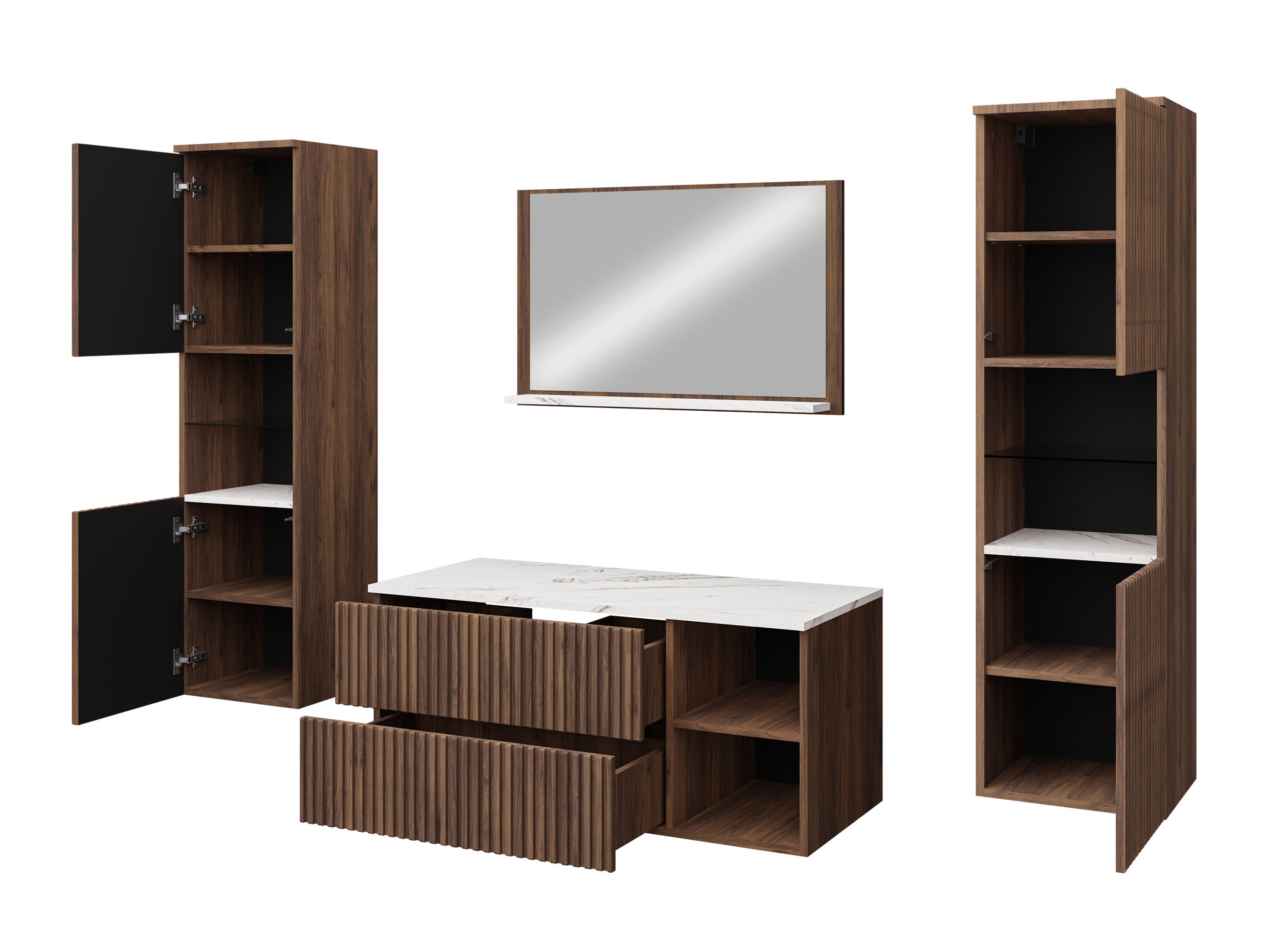 Set baie Nauta II (Cașmir + Stejar)