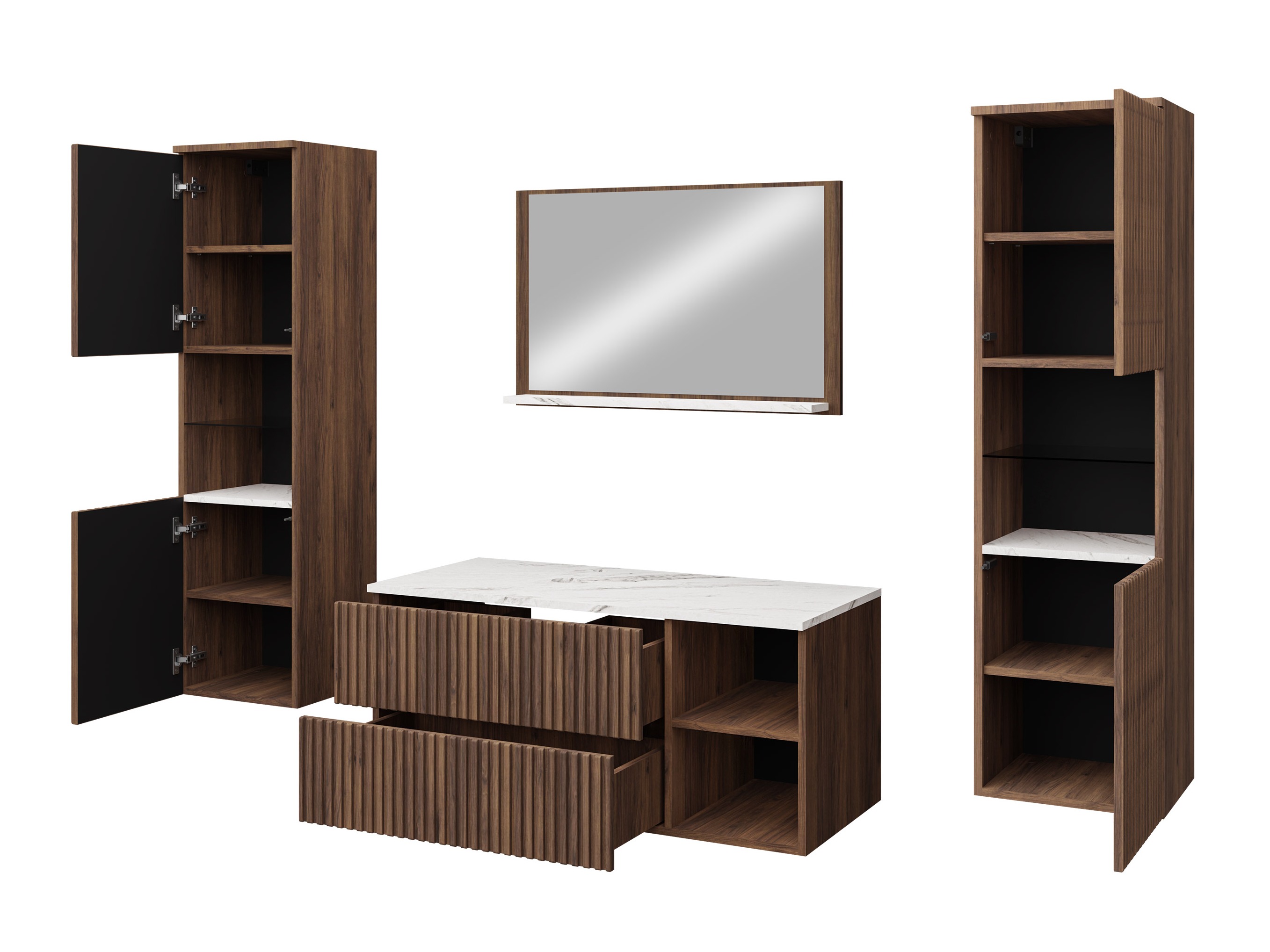 Set baie Nauta II (Cașmir + Stejar)