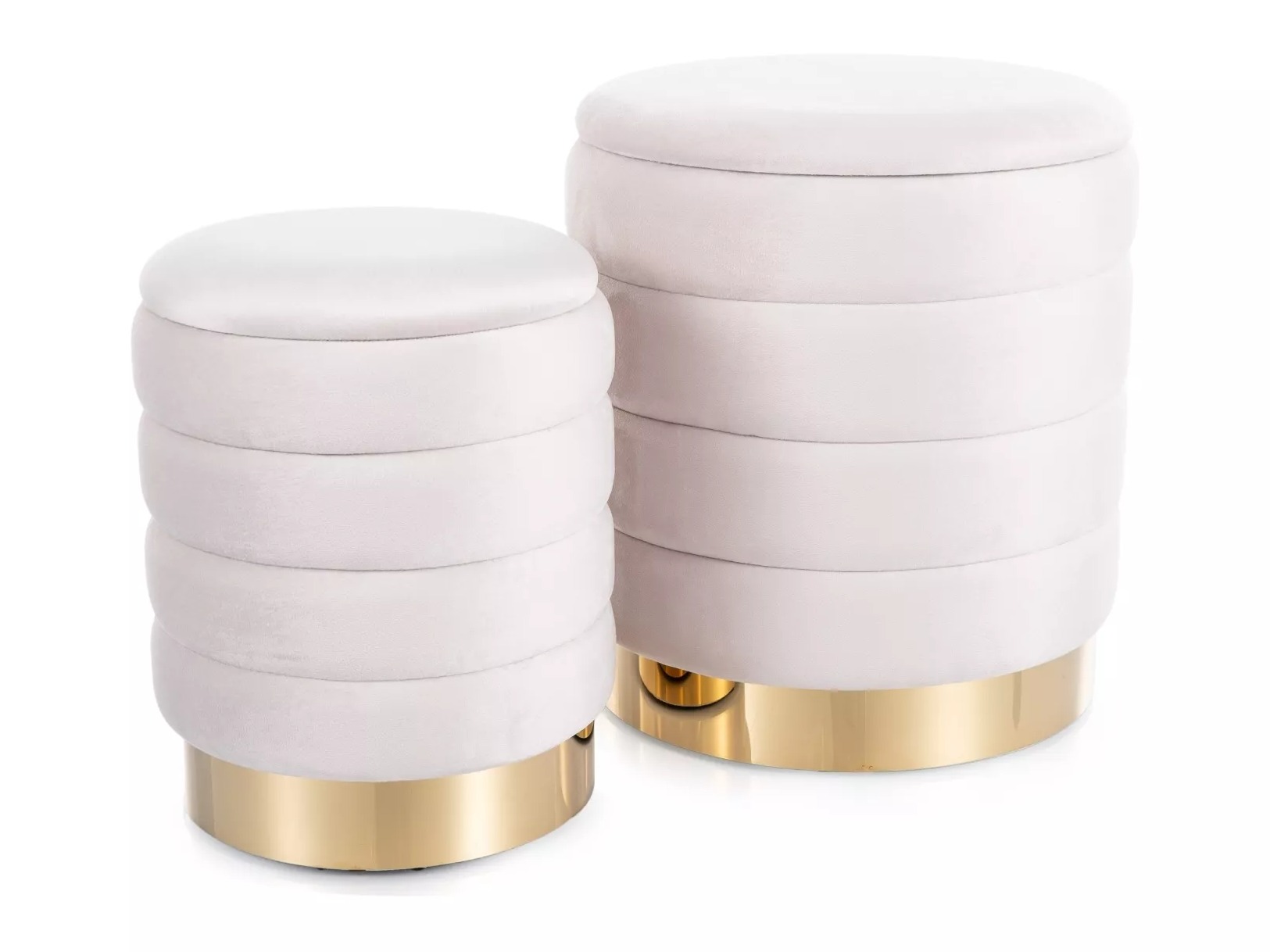 Set de tabureți Detroit 906 (Bej deschis)