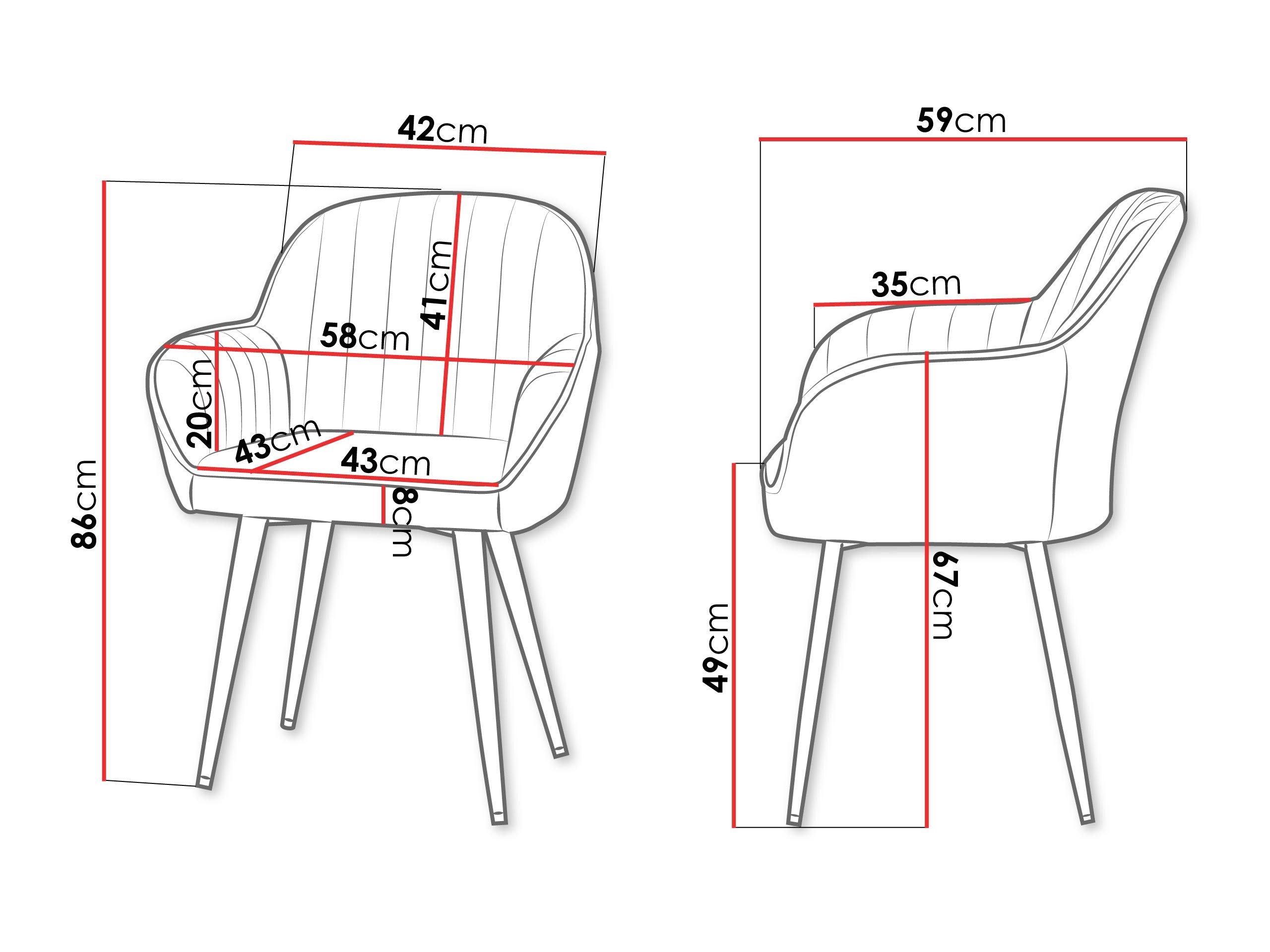 Scaun Comfivo 457 (Gri)