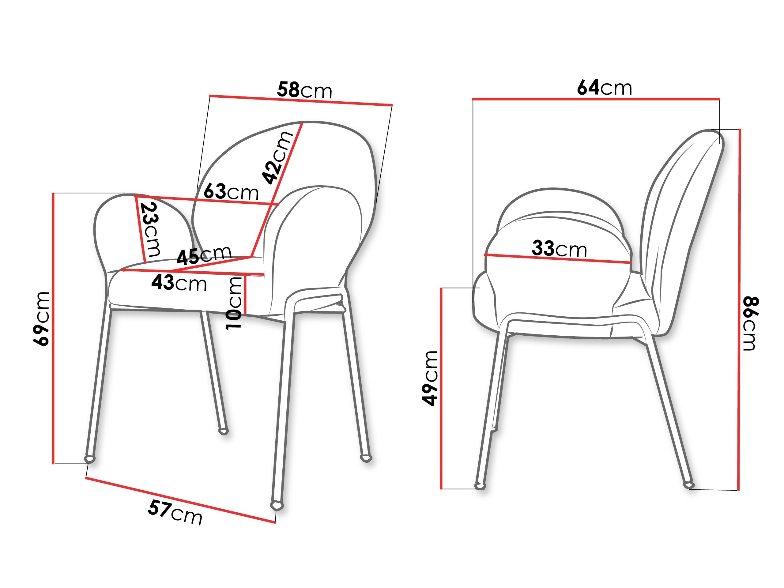 Scaun Comfivo Hilaritas XVIII (Gri)