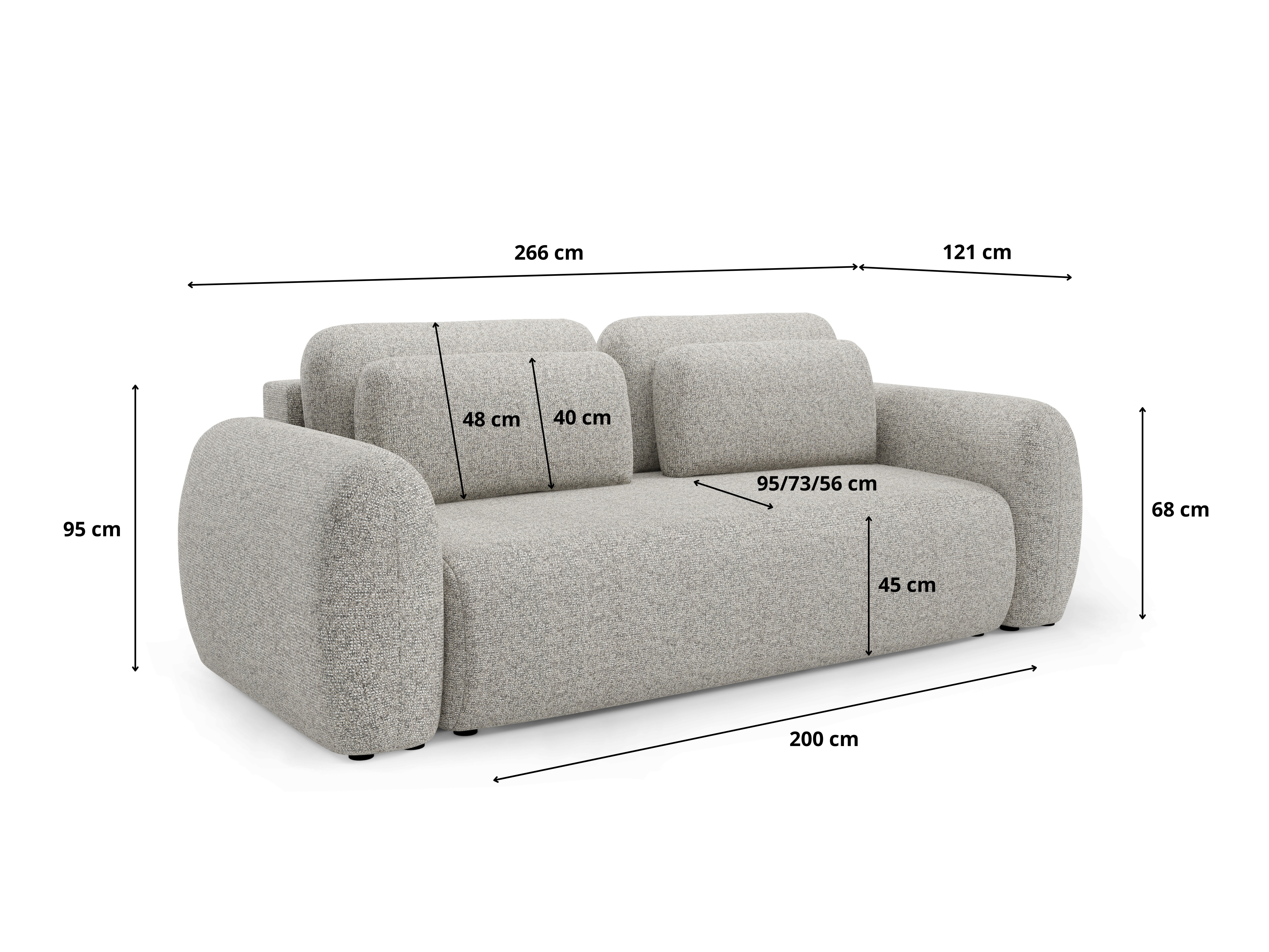 Canapea extensibilă Franklin 102 (Puente 09)