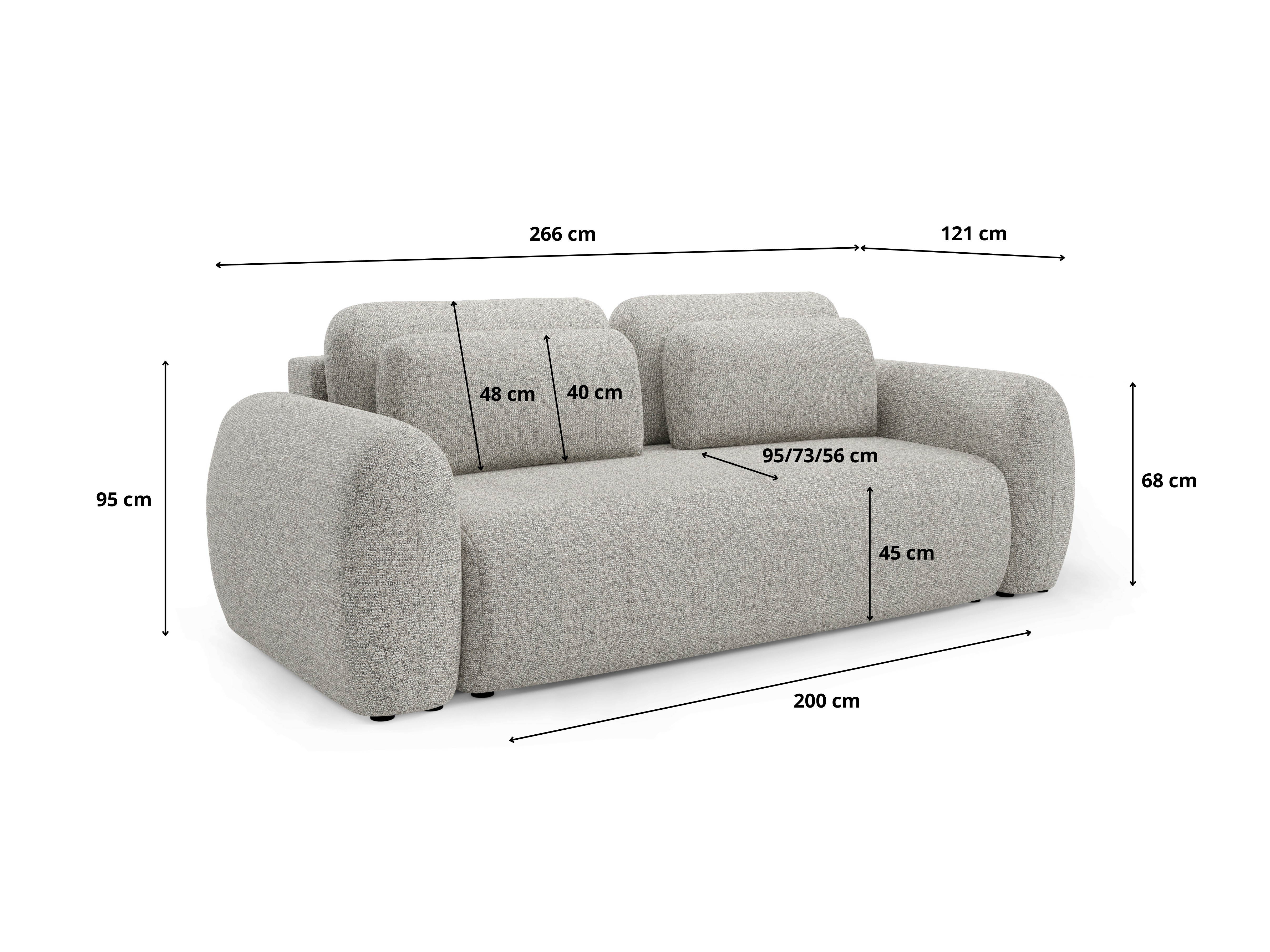 Canapea extensibilă Franklin 102 (Puente 94)
