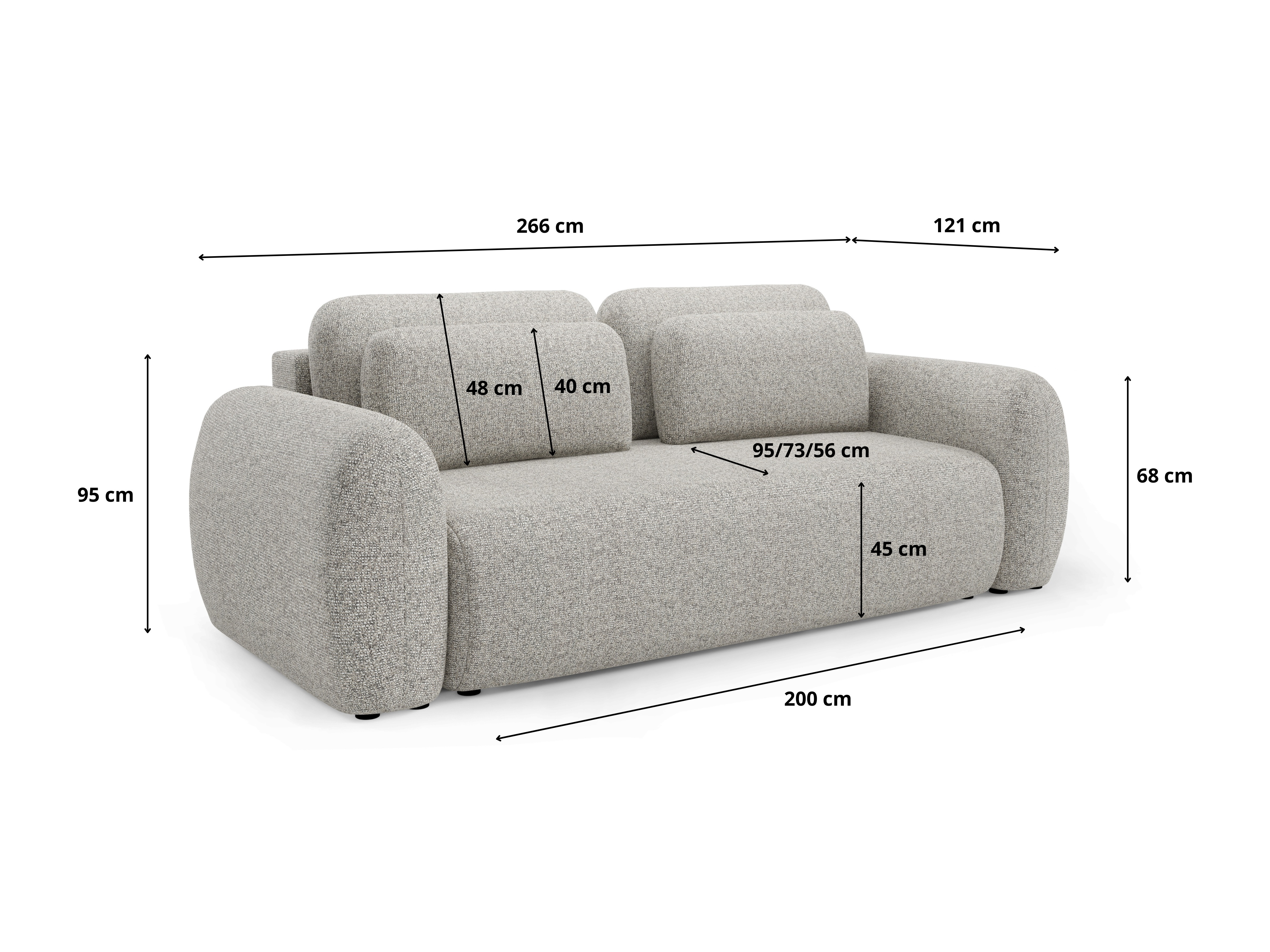 Canapea extensibilă Franklin 102 (Puente 34)