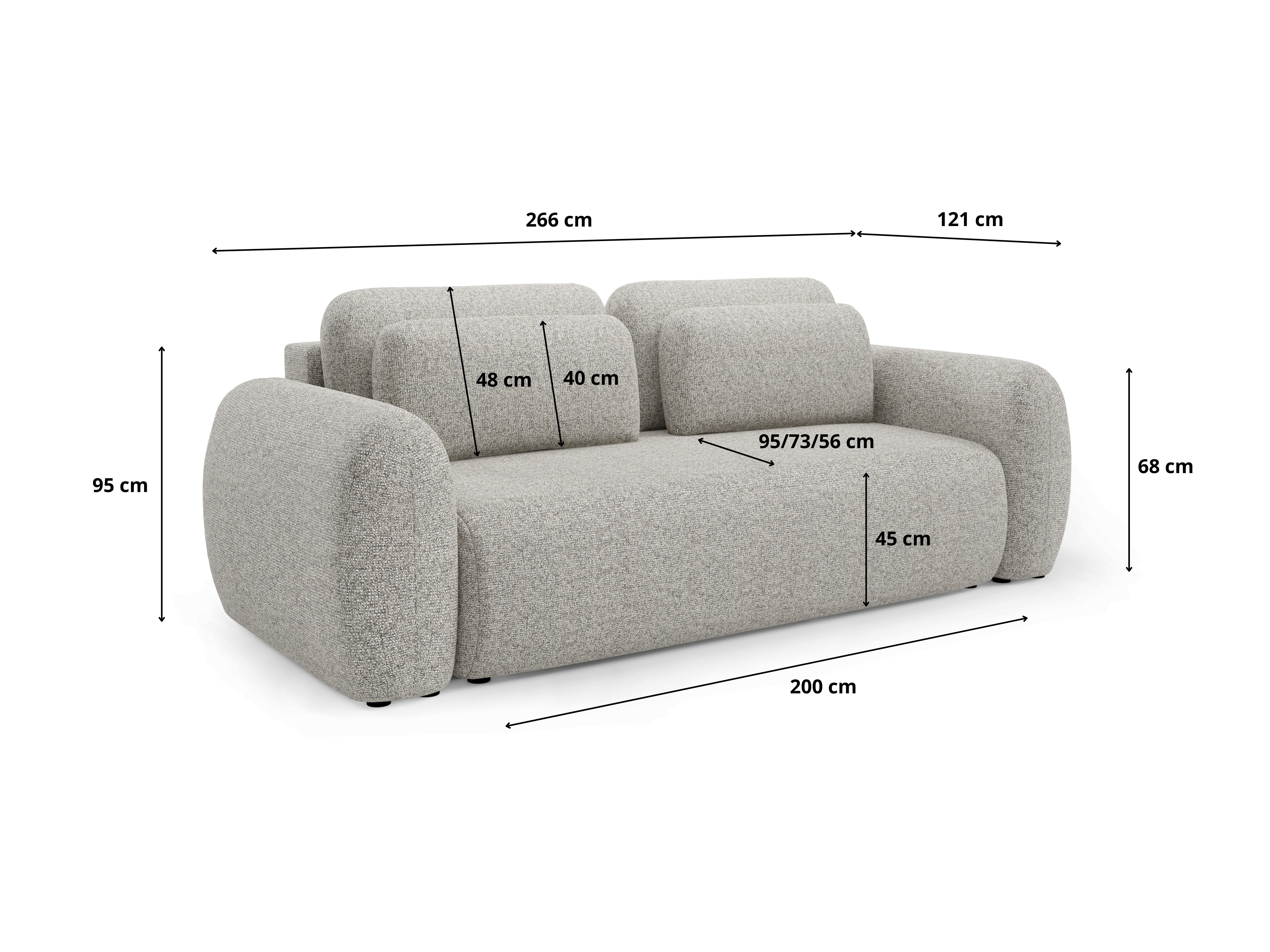 Canapea extensibilă Franklin 102 (Puente 52)