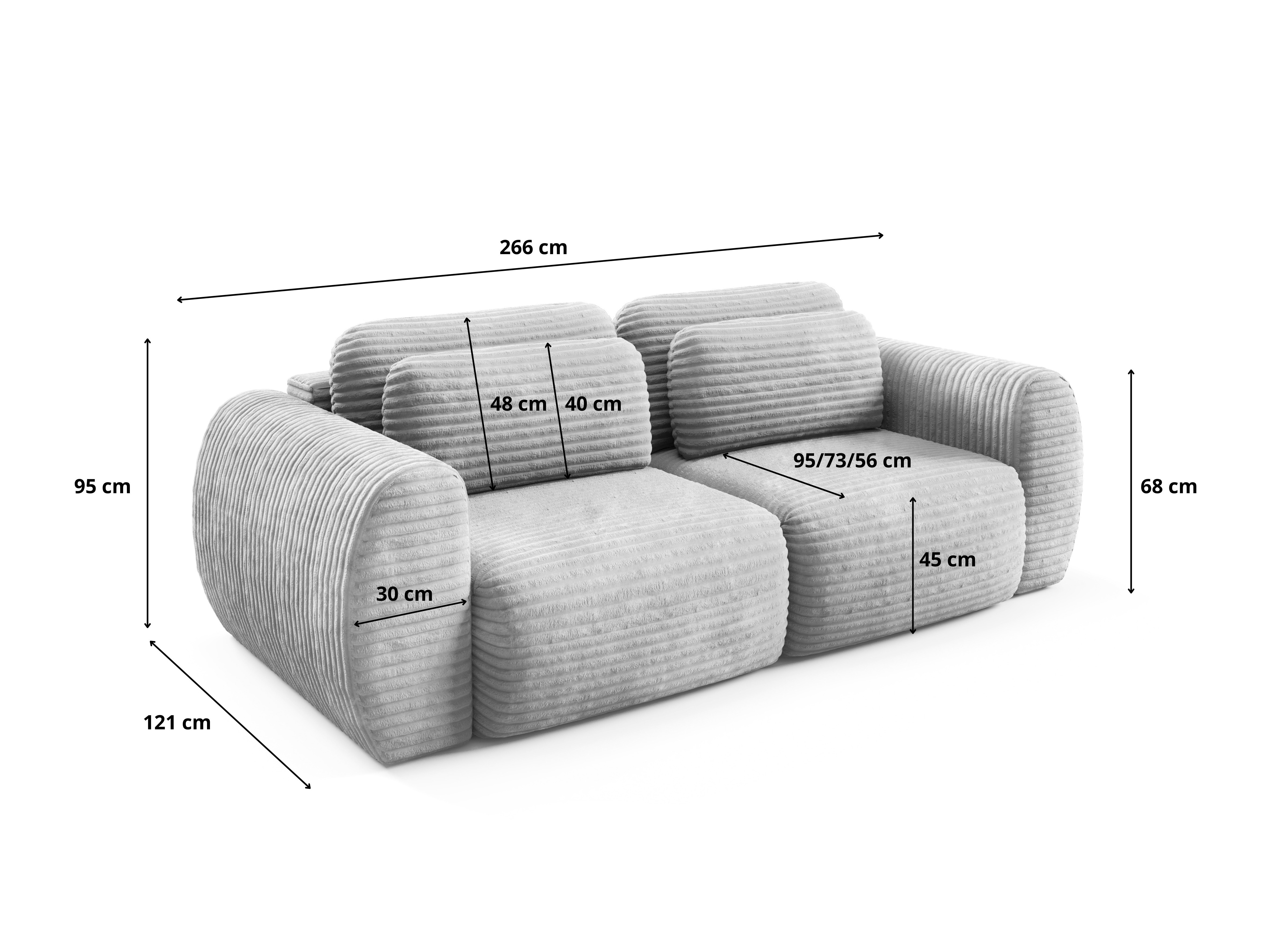 Canapea extensibilă Franklin 103 (Ambience 04)