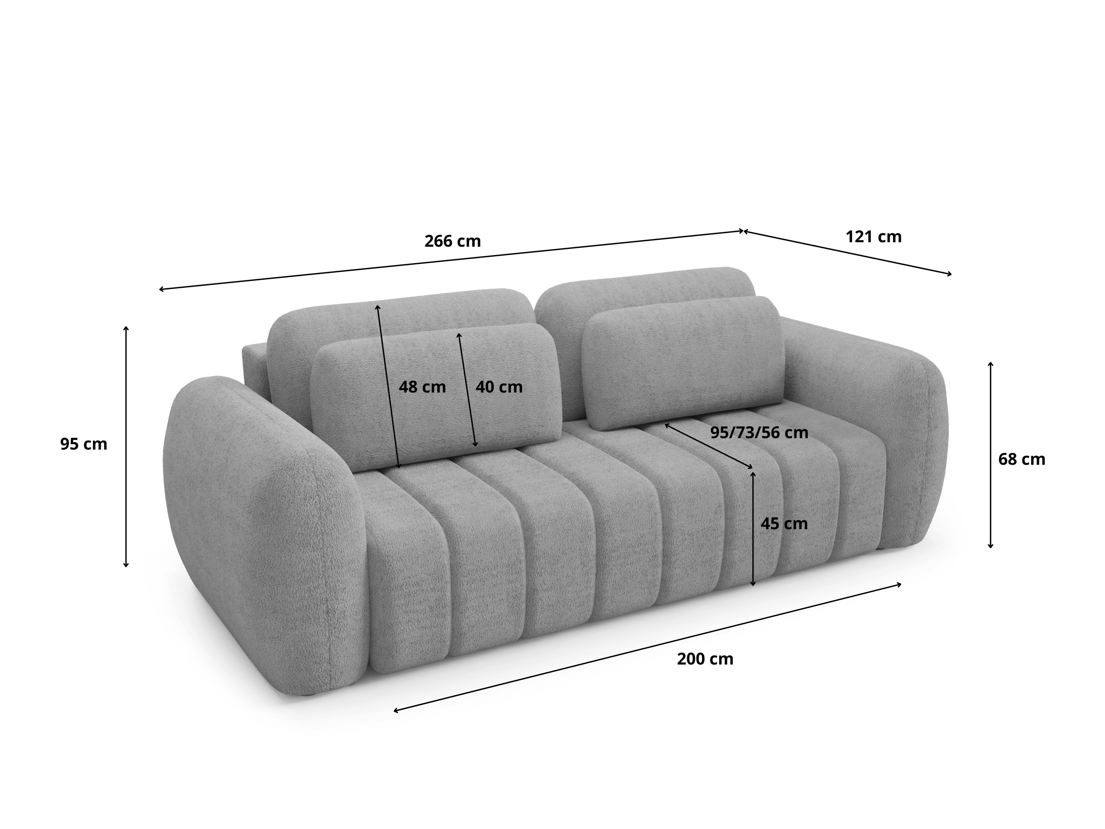 Canapea extensibilă Franklin 105 (Quelle 92)