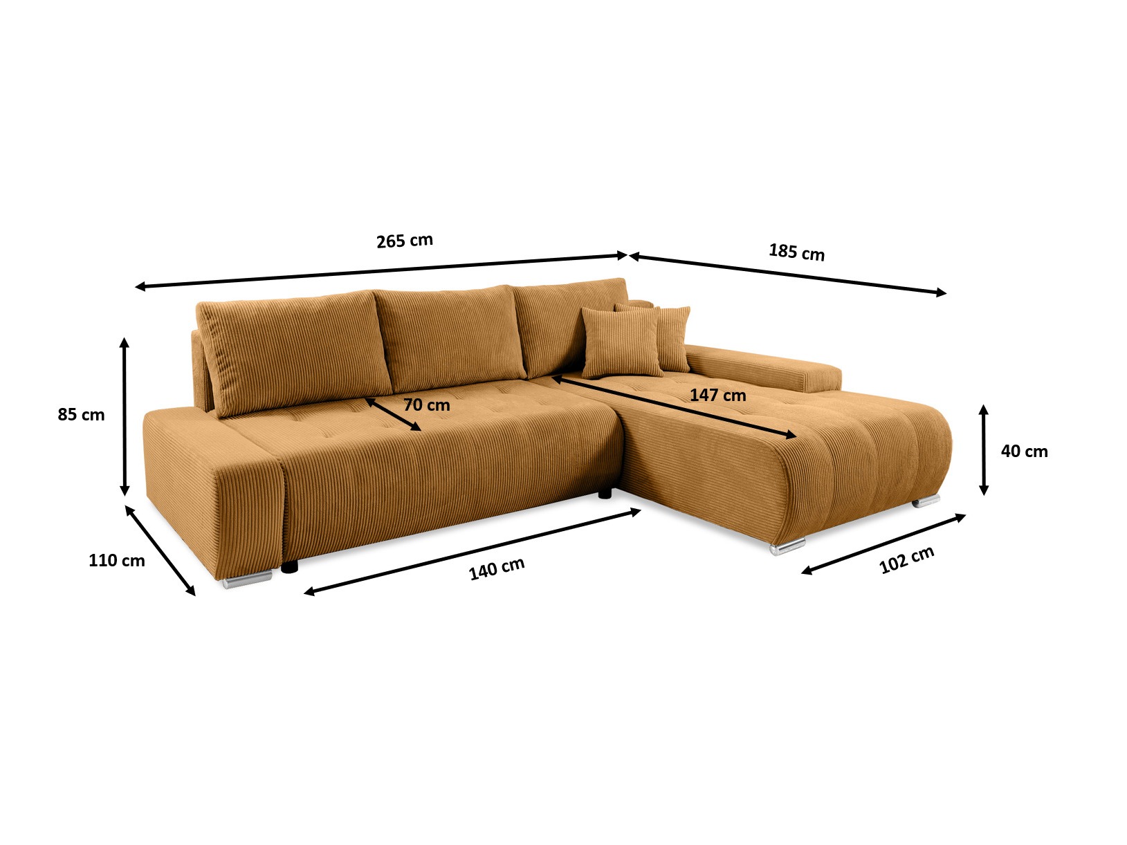 Colțar Franklin 110 (Poso 01)