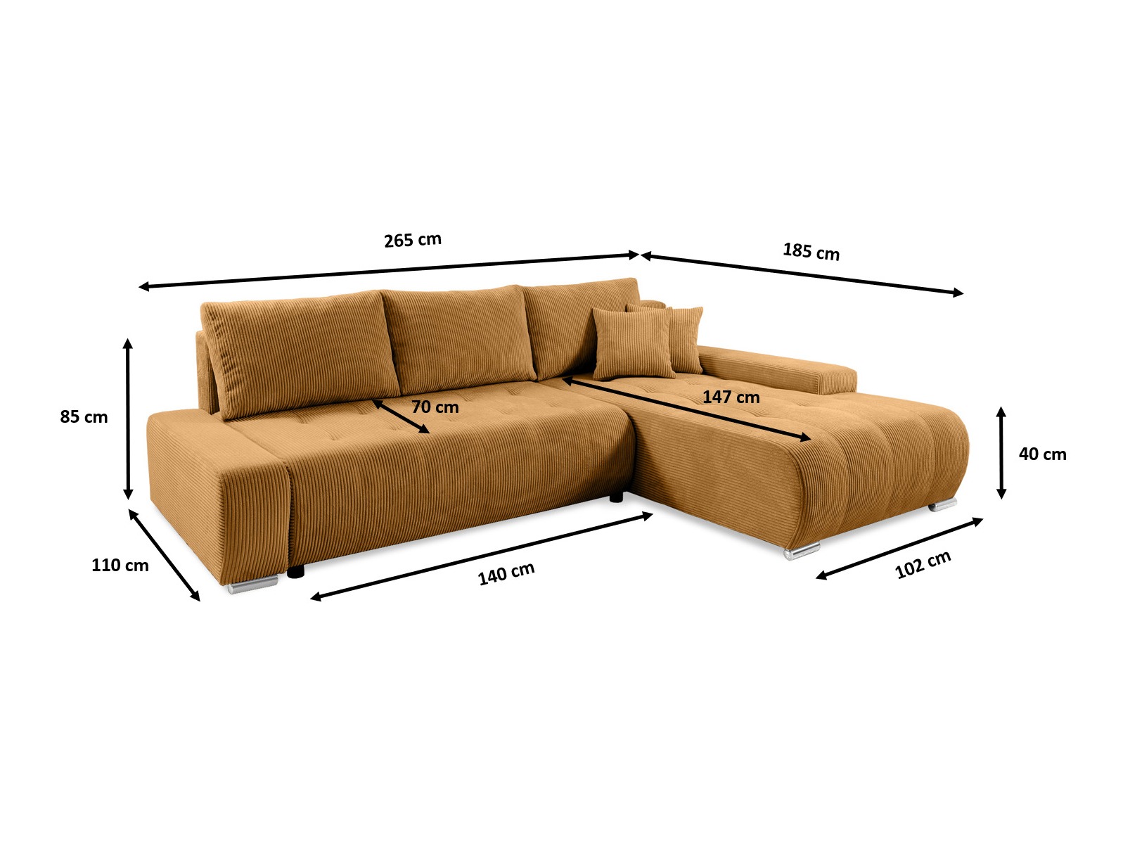 Colțar Franklin 110 (Poso 02)