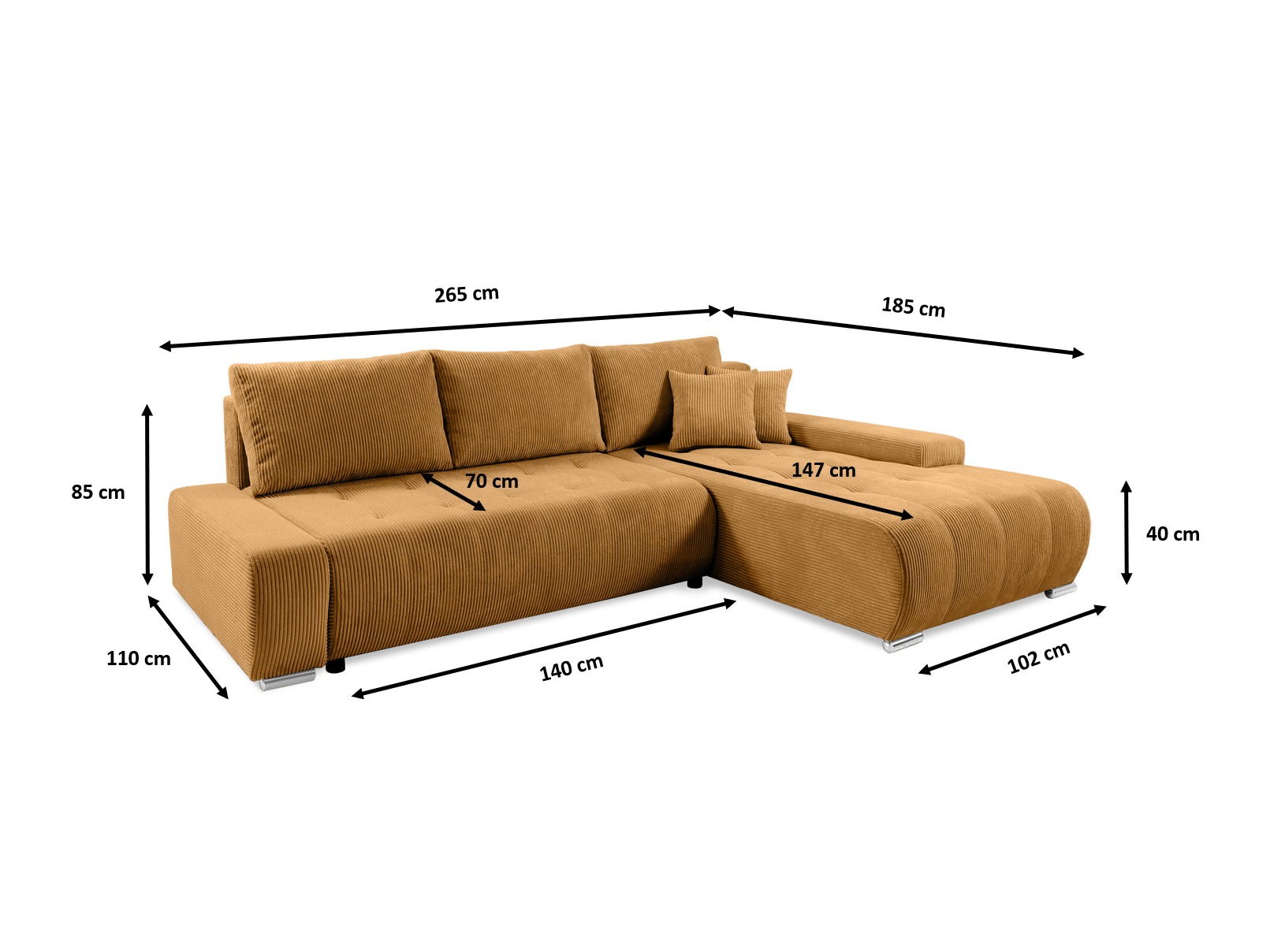Colțar Franklin 110 (Poso 05)