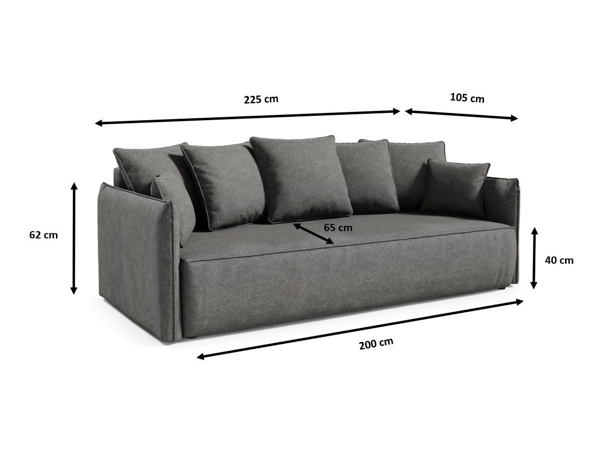 Canapea extensibilă Franklin 116 (Castel 93)