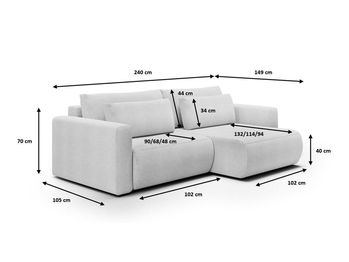 Colțar Franklin 125 (Curio 09)