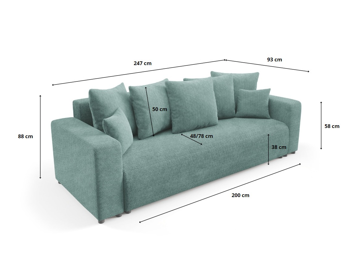 Canapea extensibilă Franklin 138 (Onega 02)